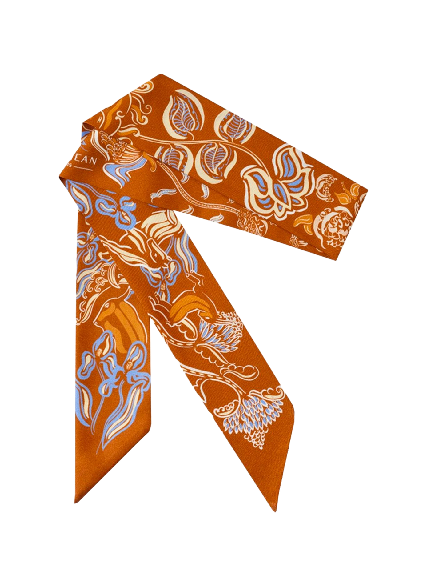 Cabro d'or – Lavallière aus Seide PETITJEAN PARIS Mehrfarbig