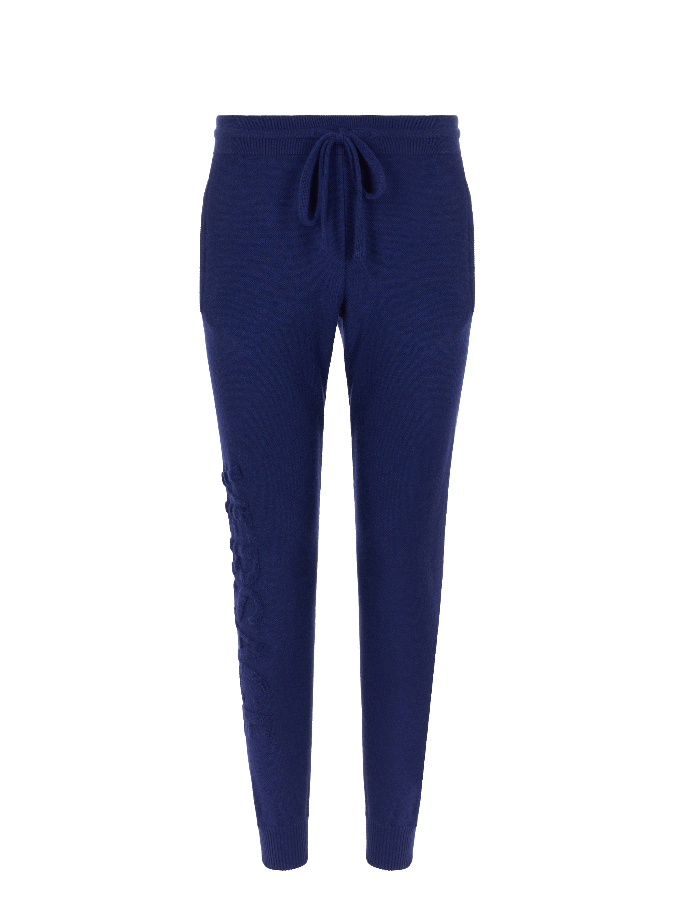 Pantalon de jogging en cachemire et laine mélangés