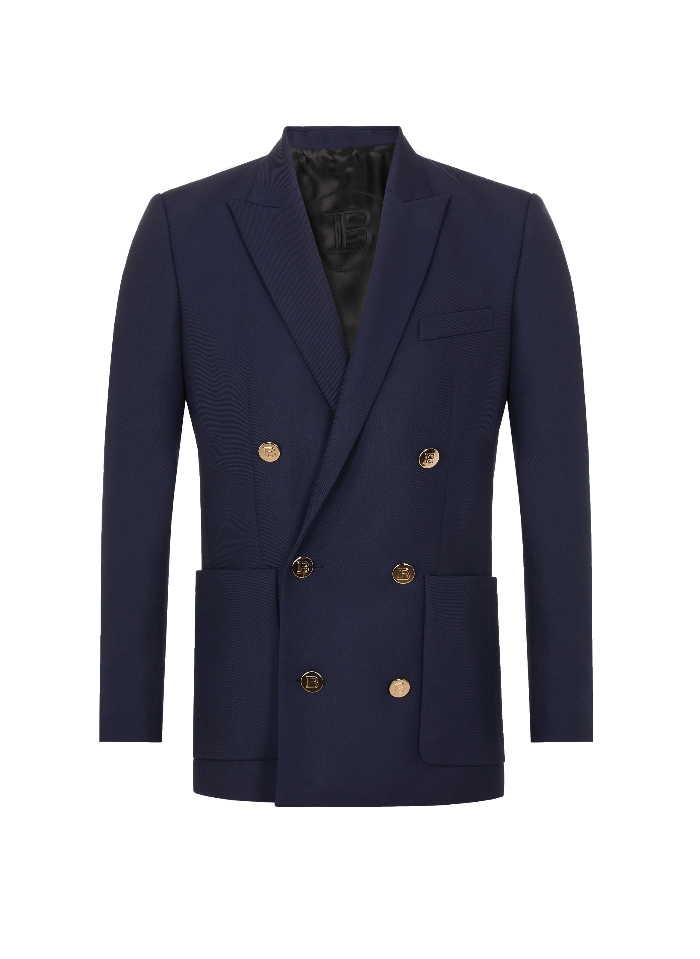 Blazer en laine à double boutonnage