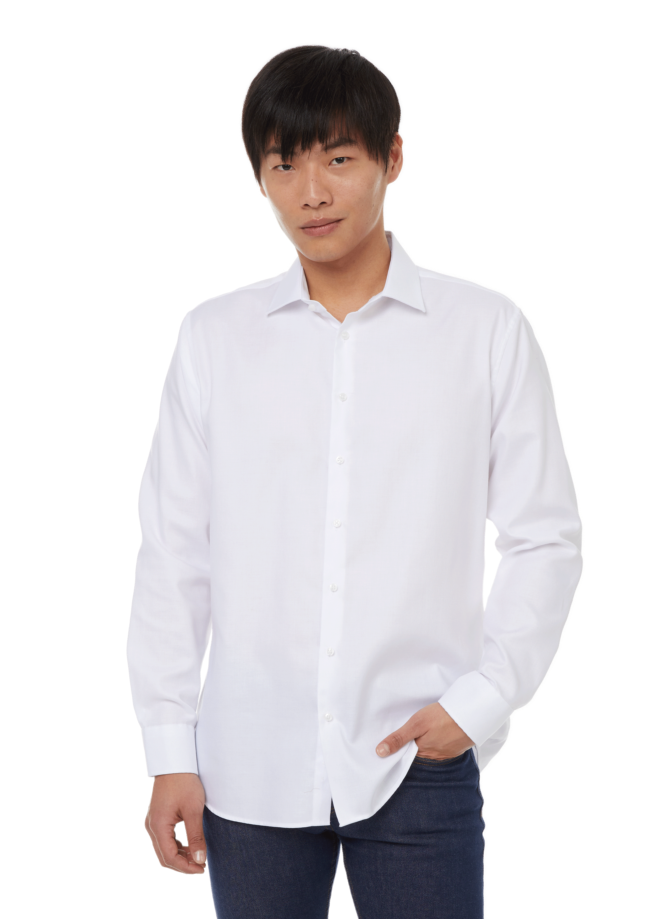 Chemise Homme Seidensticker Taille XL Violet - Occasion Comme Neuf
