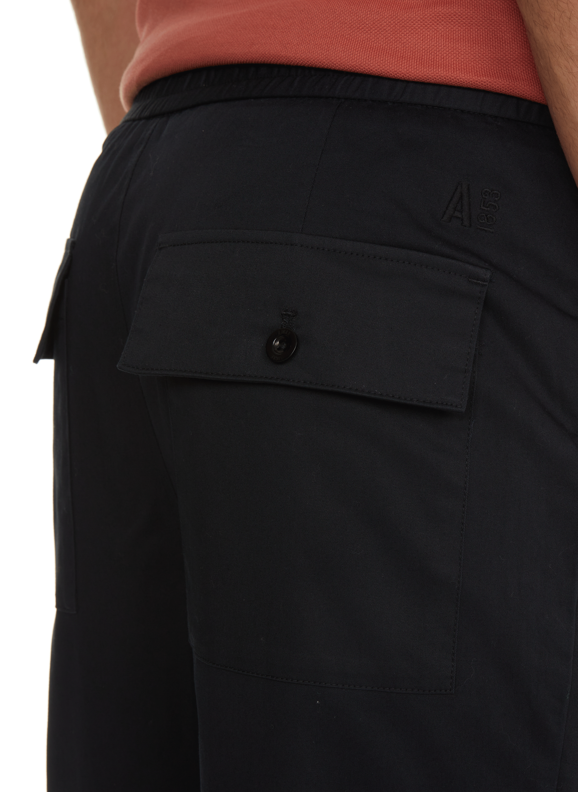 Pantalon droit AIGLE Noir