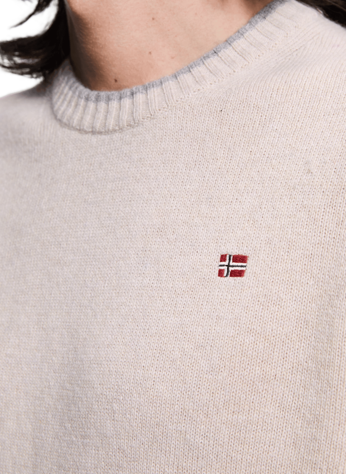 Wollpullover NAPAPIJRI Beige