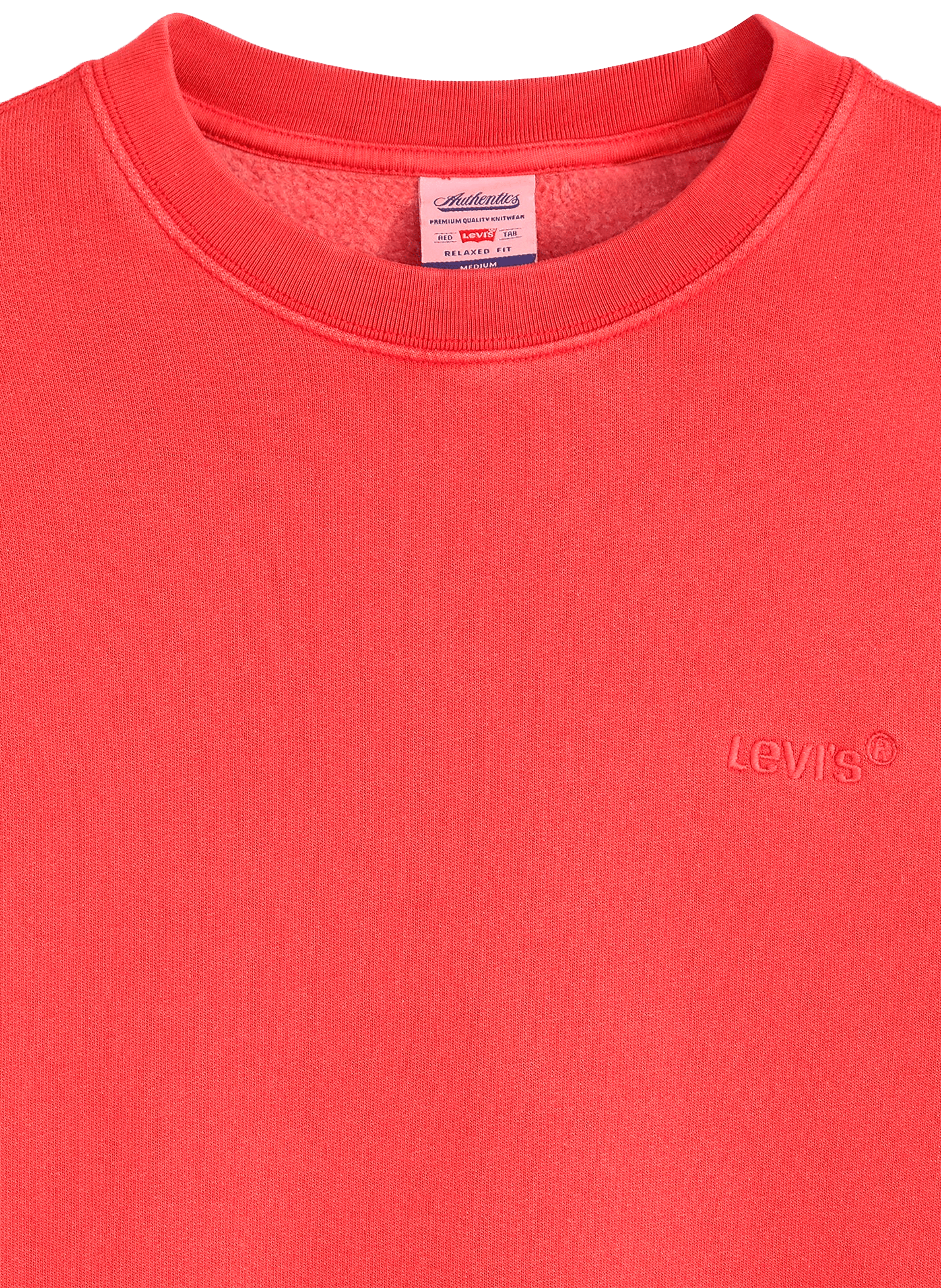 Cotton sweatshirt LEVI'S Red