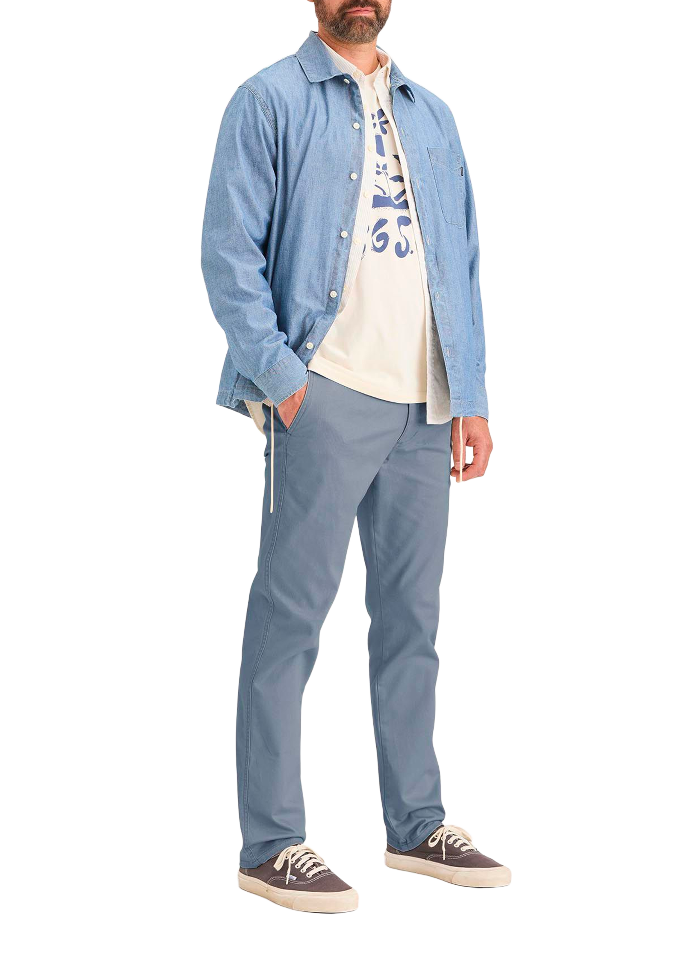 Slim-fit chino DOCKERS Blue