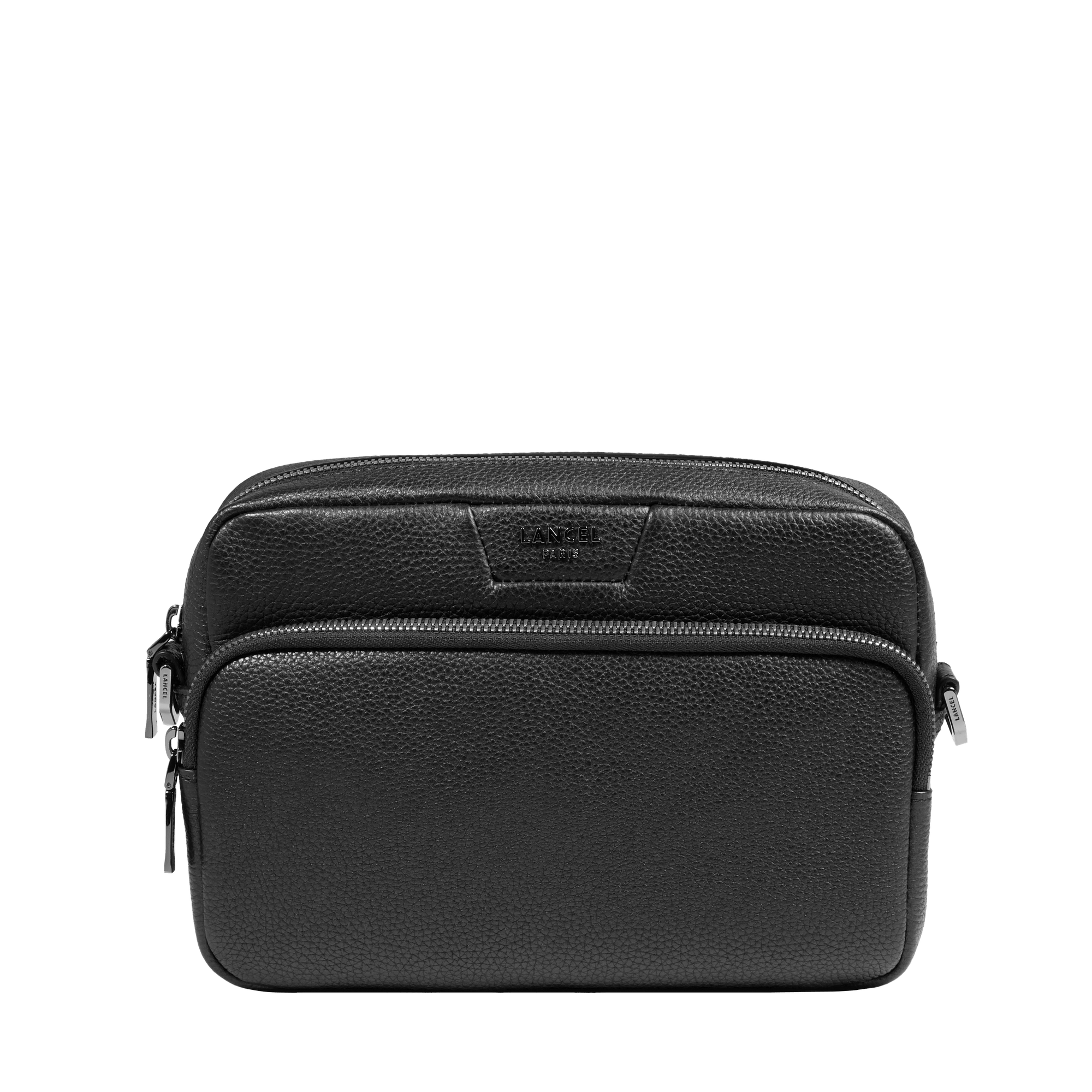 Sac caméra côme de lancel en cuir LANCEL Noir
