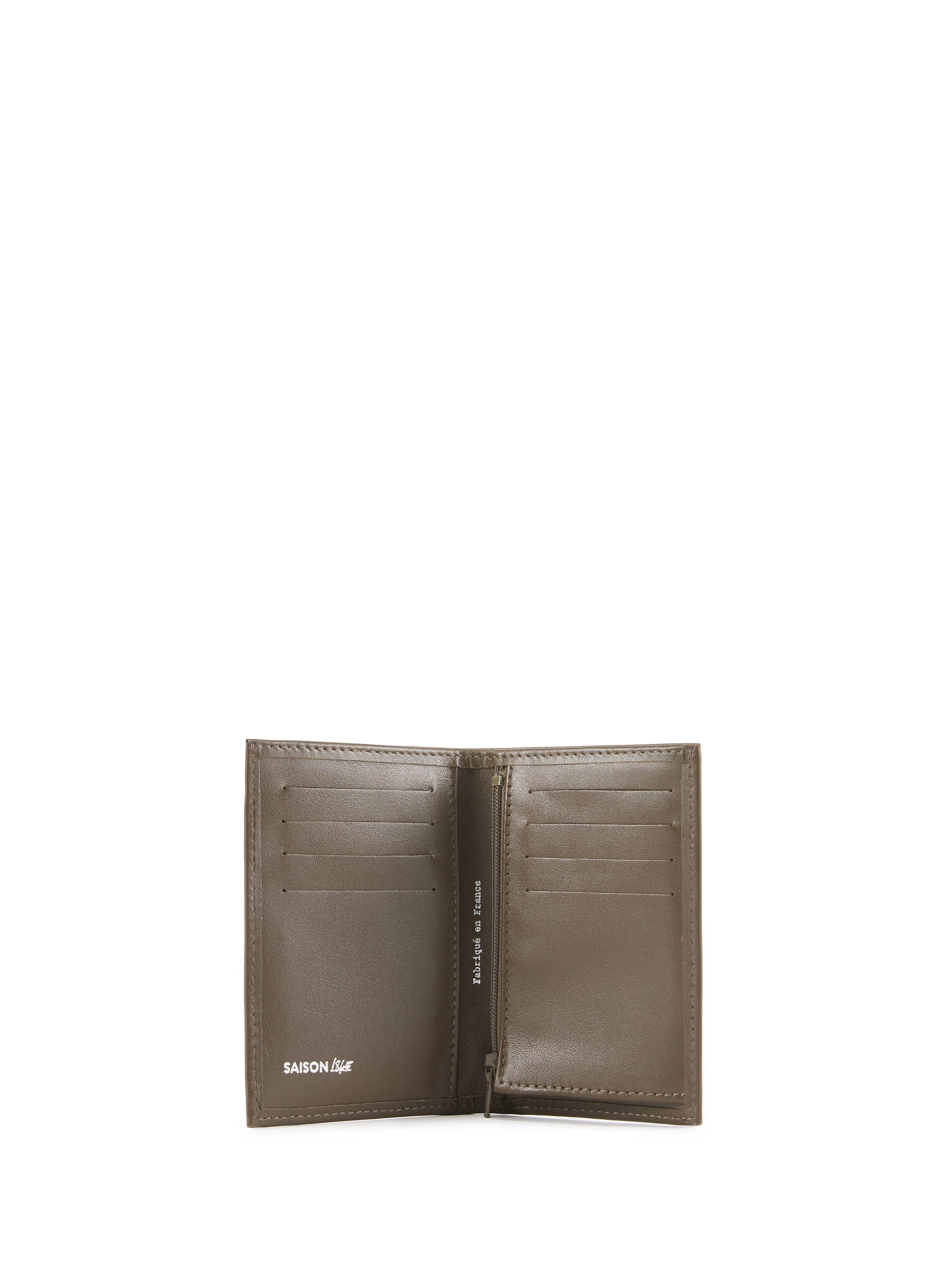 Porte-carte en cuir  SAISON 1865 Kaki