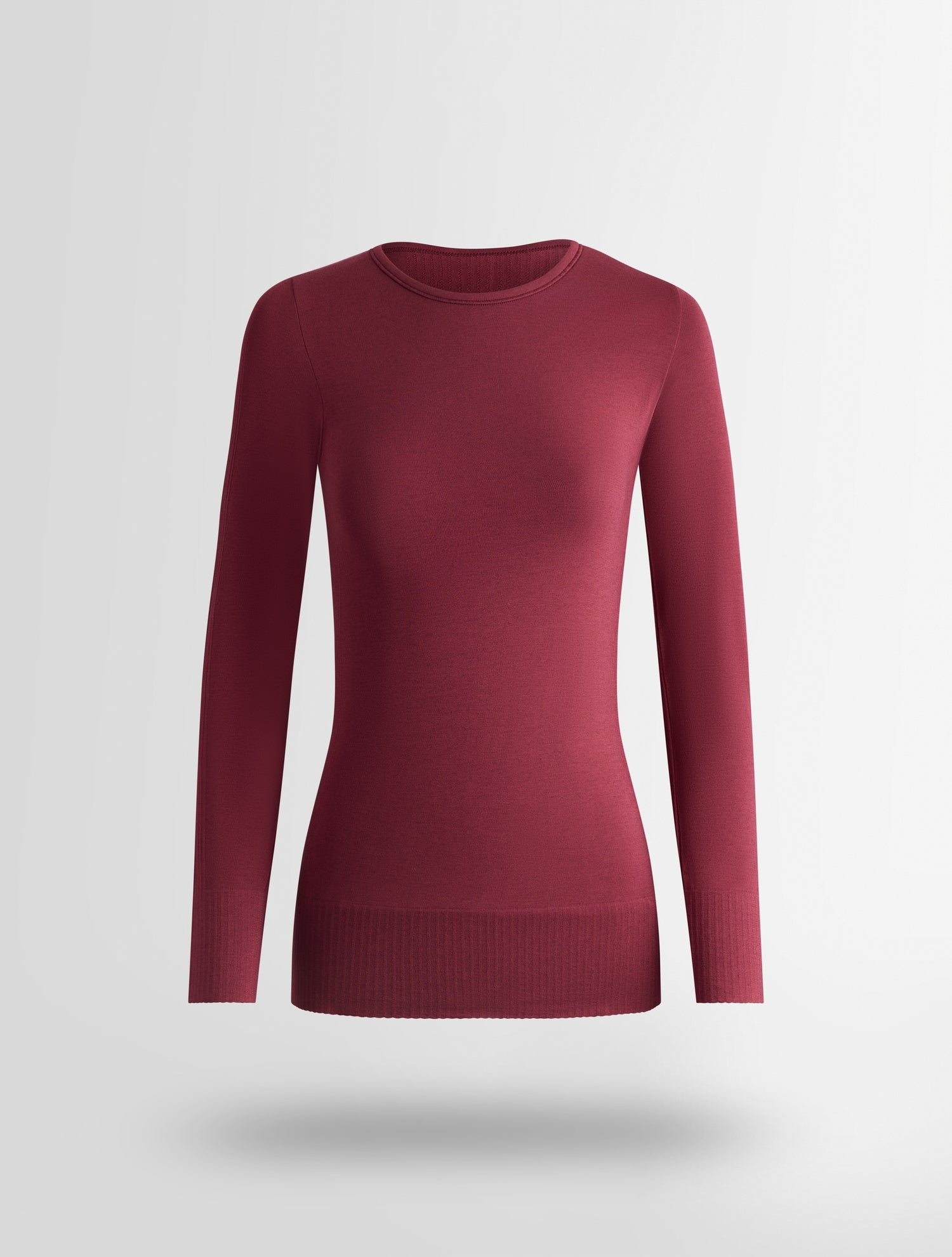 Sous pull troop col rond coupe regular FUSALP Rouge