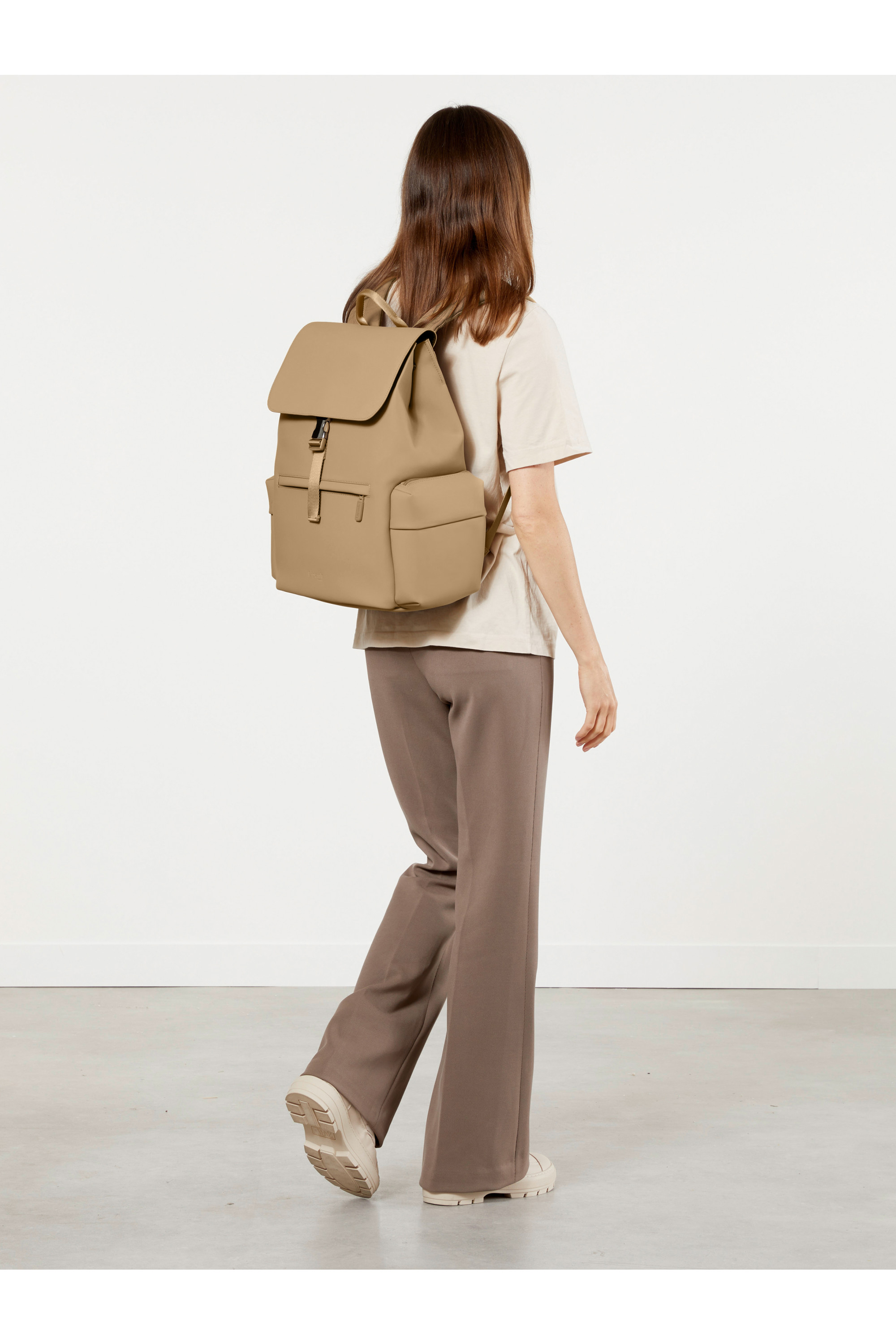 Lost in berlin sac à dos cargo LIPAULT PARIS Beige