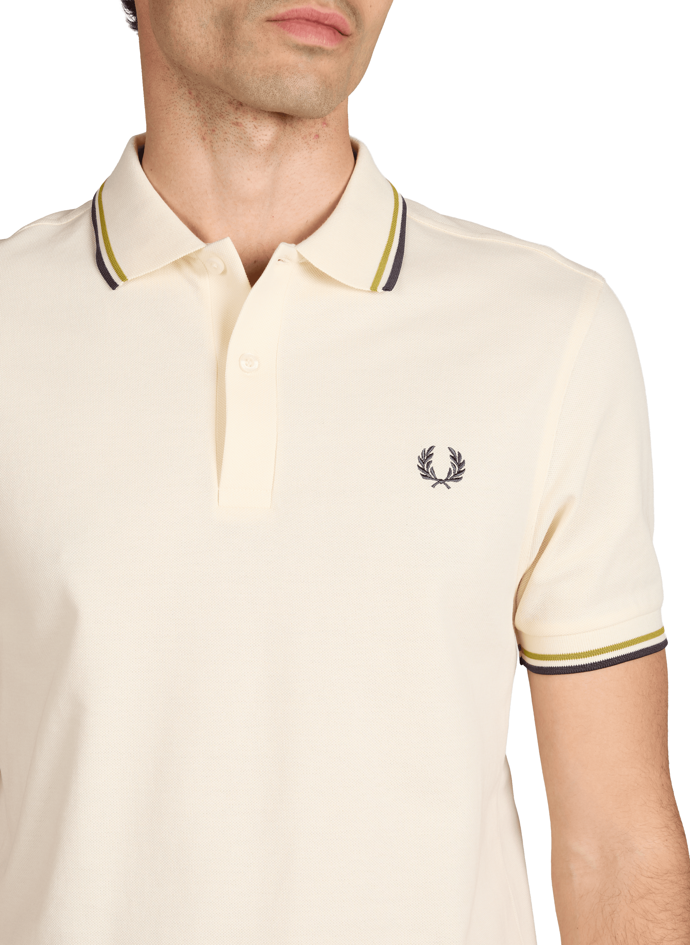 Cotton polo shirt FRED PERRY Beige