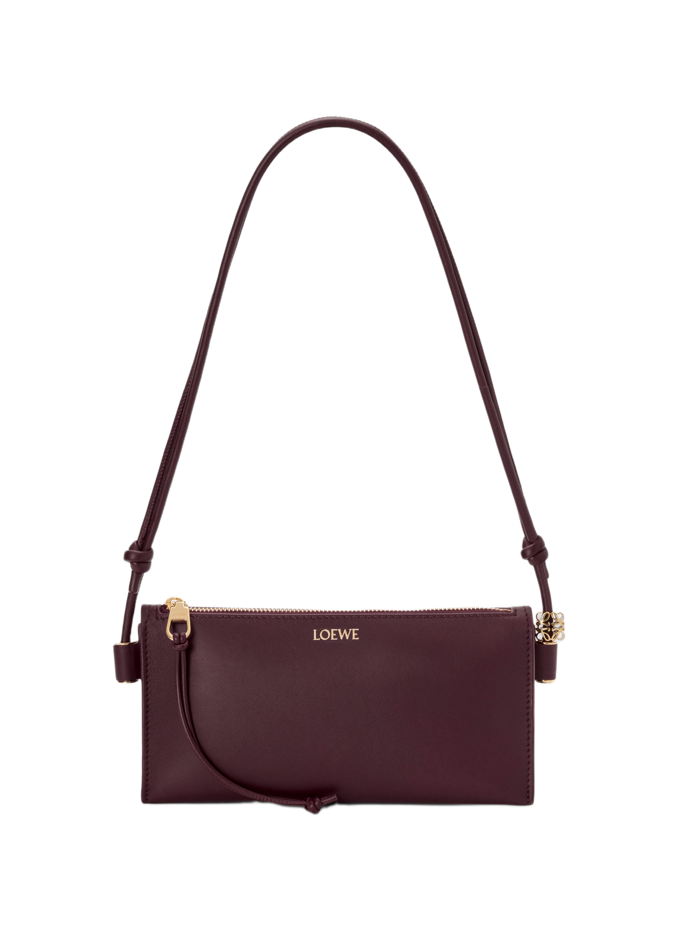 Pochette Joya en cuir de veau nappa LOEWE Rouge