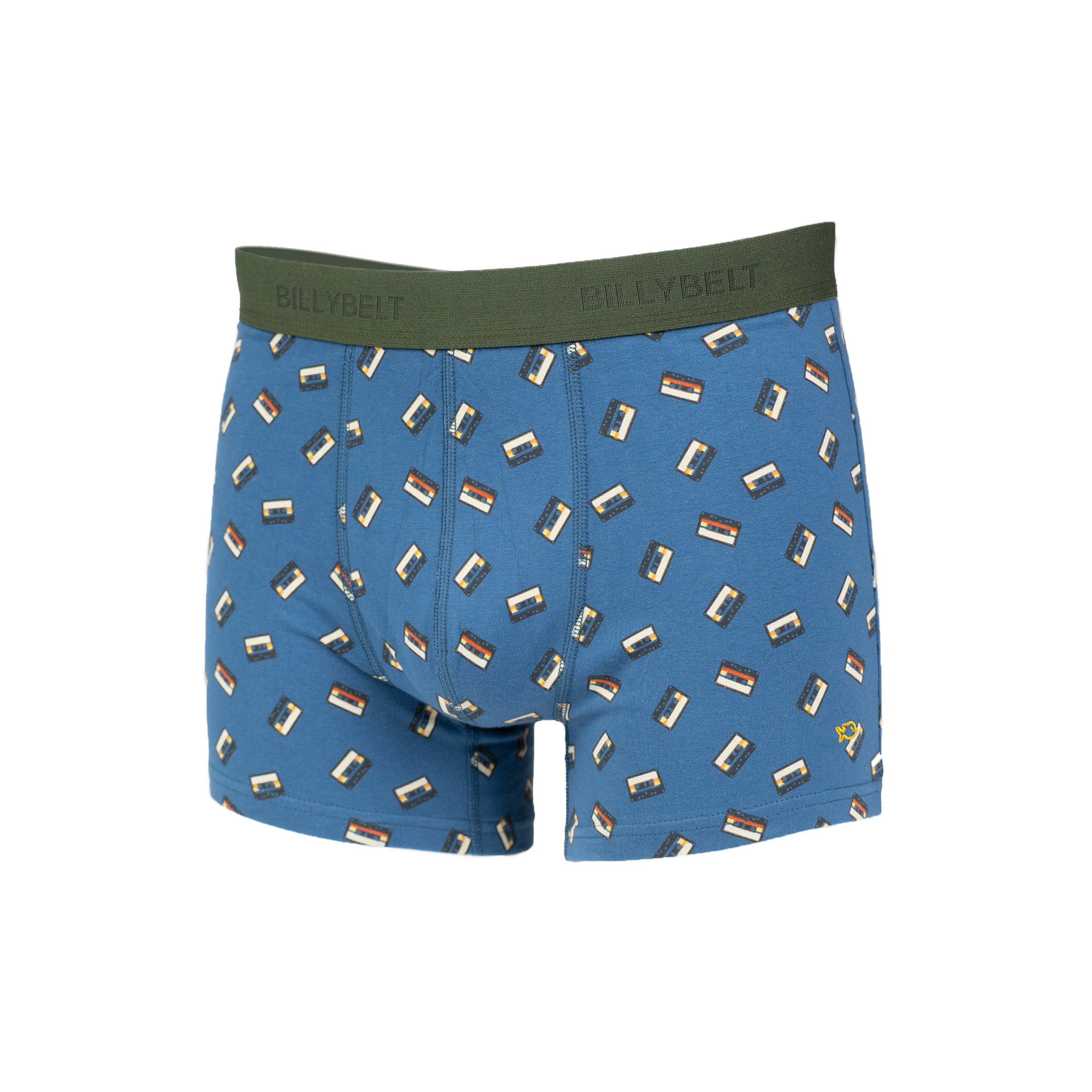 Boxer en coton biologique BILLYBELT Bleu