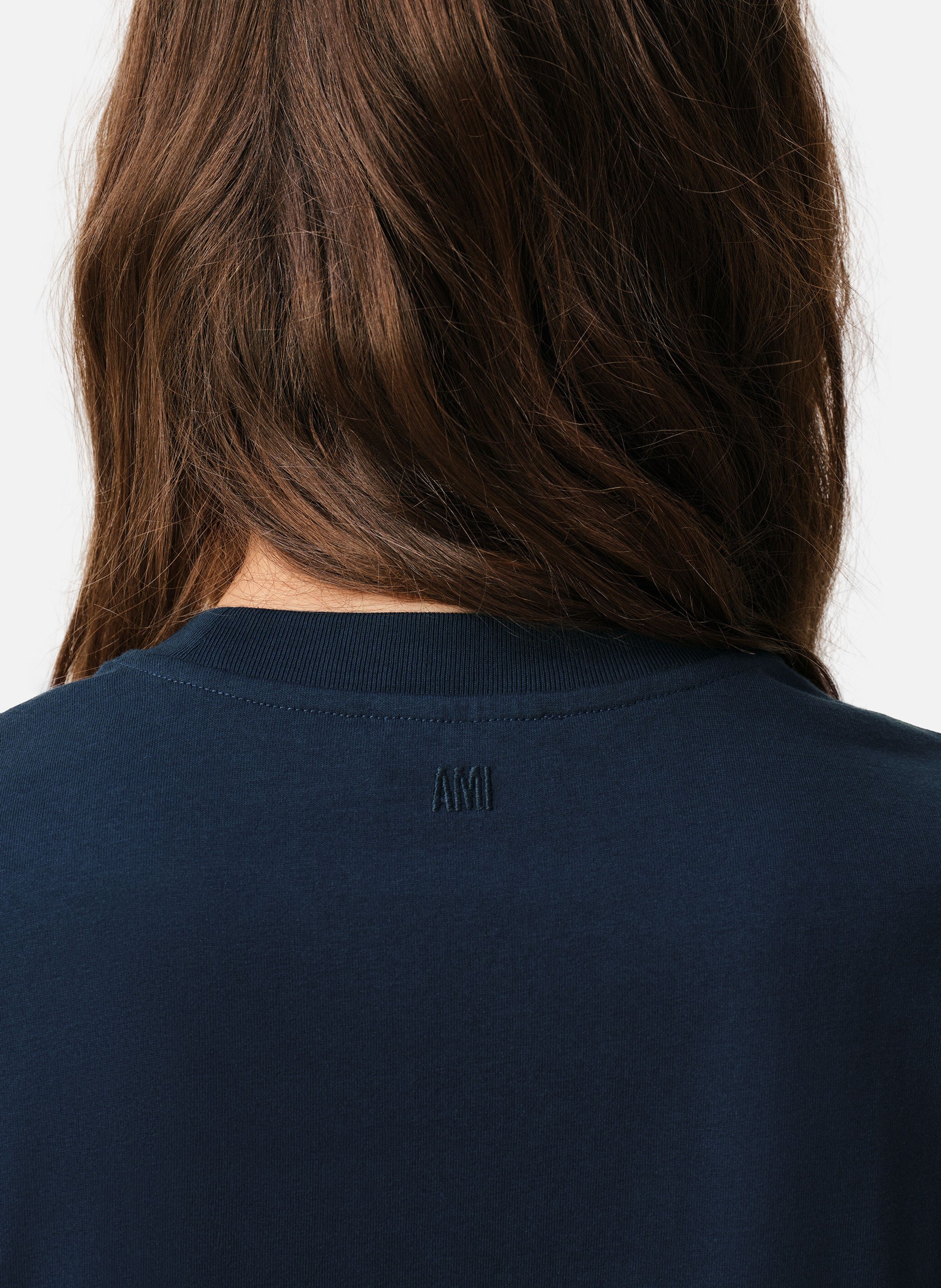 T-shirt Ami de Coeur Rouge unisexe AMI PARIS Bleu