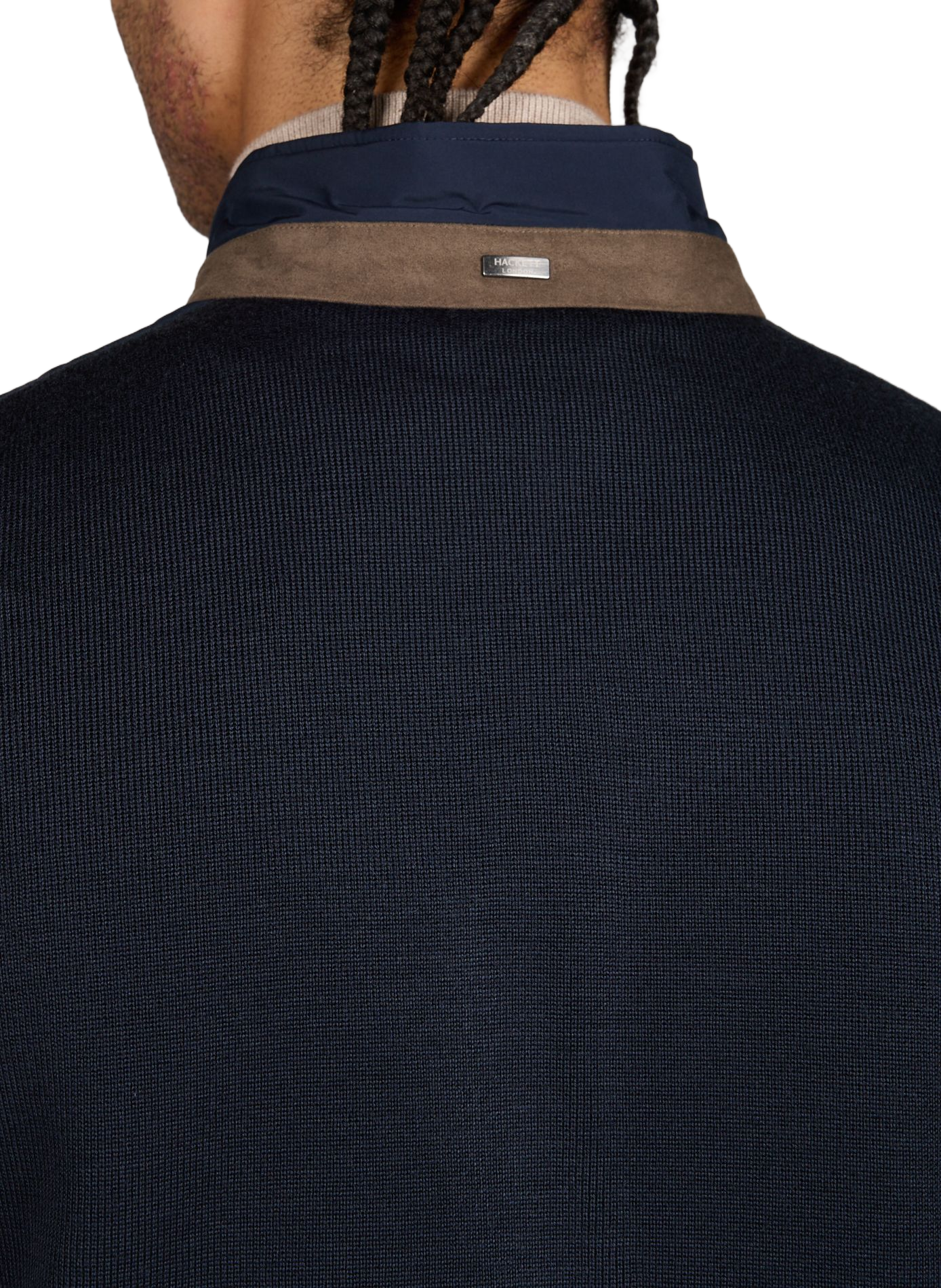 sleeveless straight vest HACKETT Blue