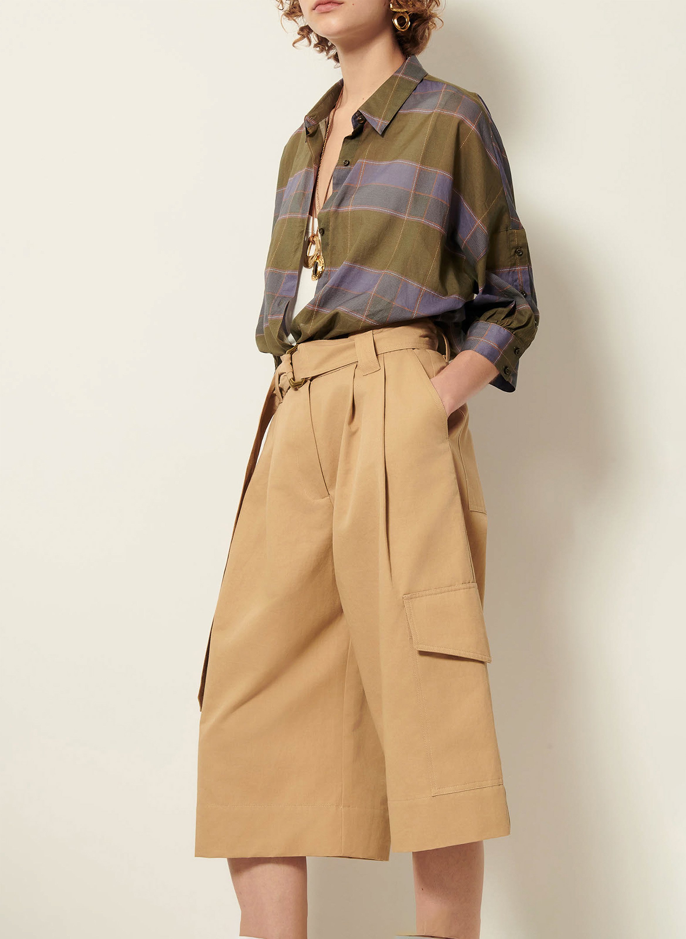 Chemise col classique en coton valea SESSUN Multicolore