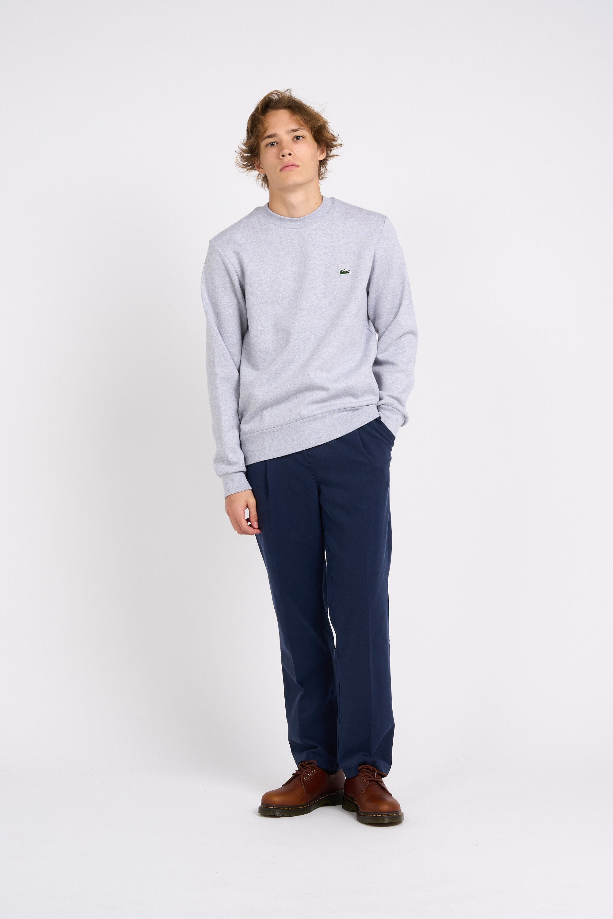 Sweat sweater LACOSTE Gris