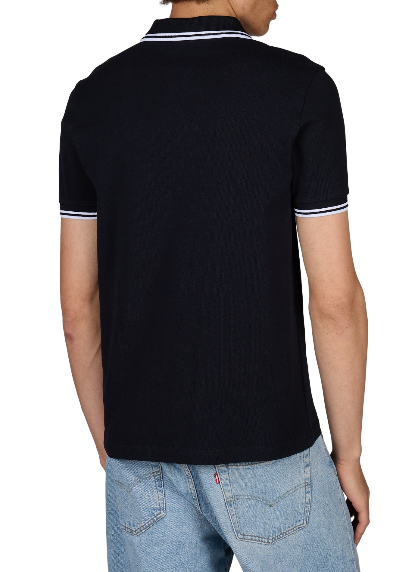 Piqué katoenen polo FRED PERRY Blauw
