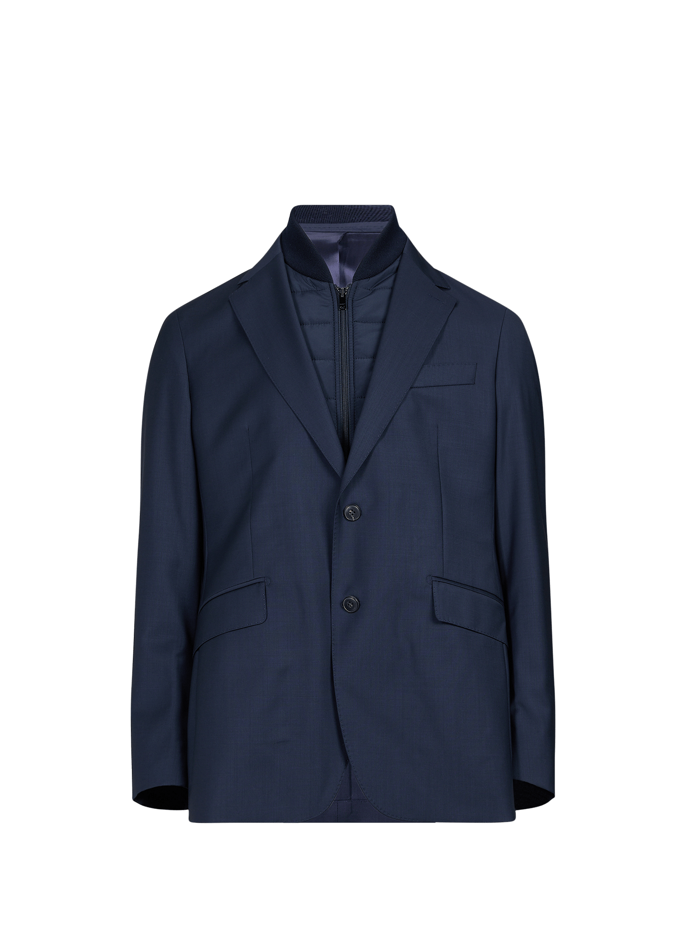 Blazer à doublure en laine HACKETT Bleu
