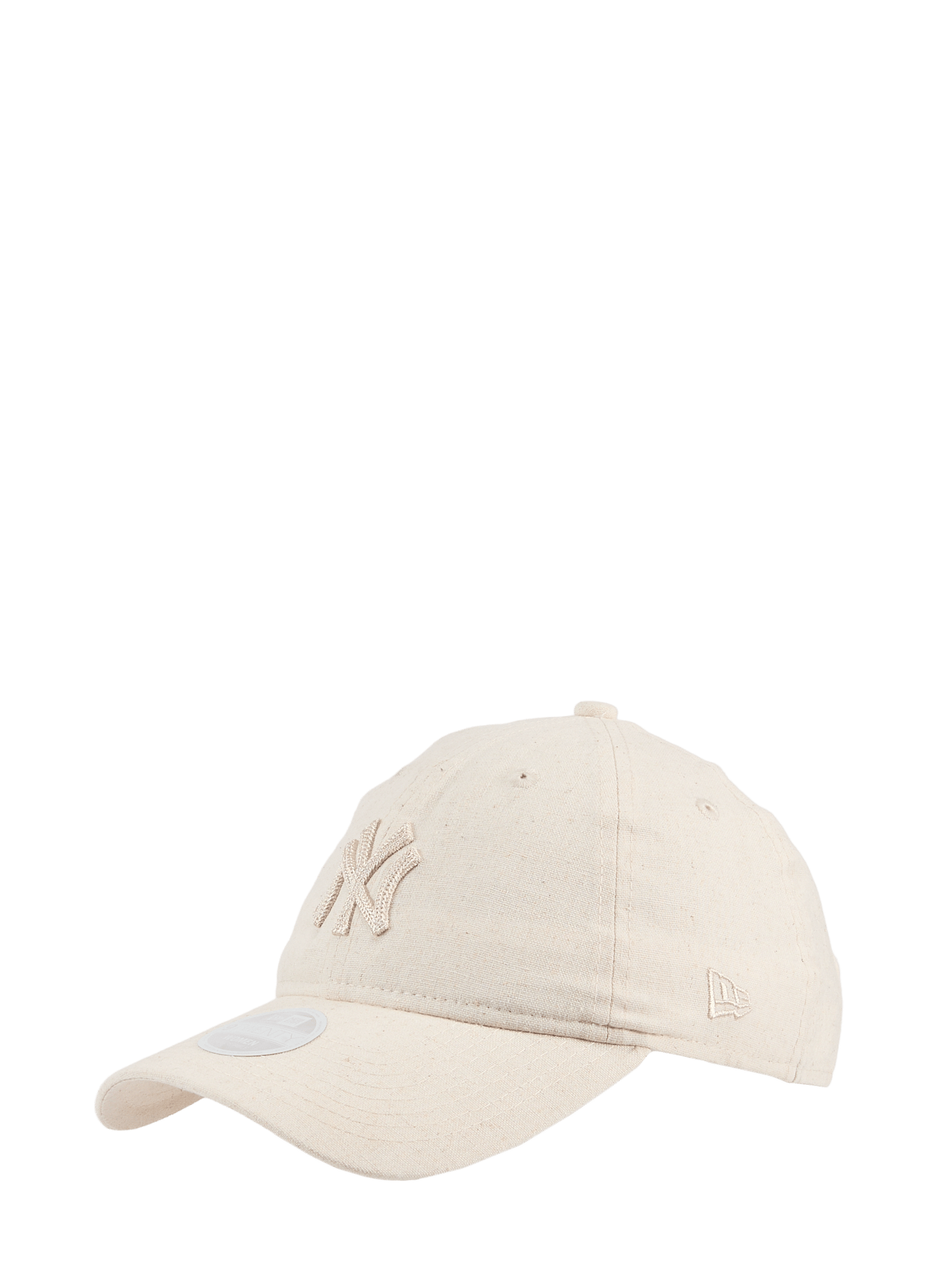 Baseball Cap with embroidered logo NEW ERA Beige