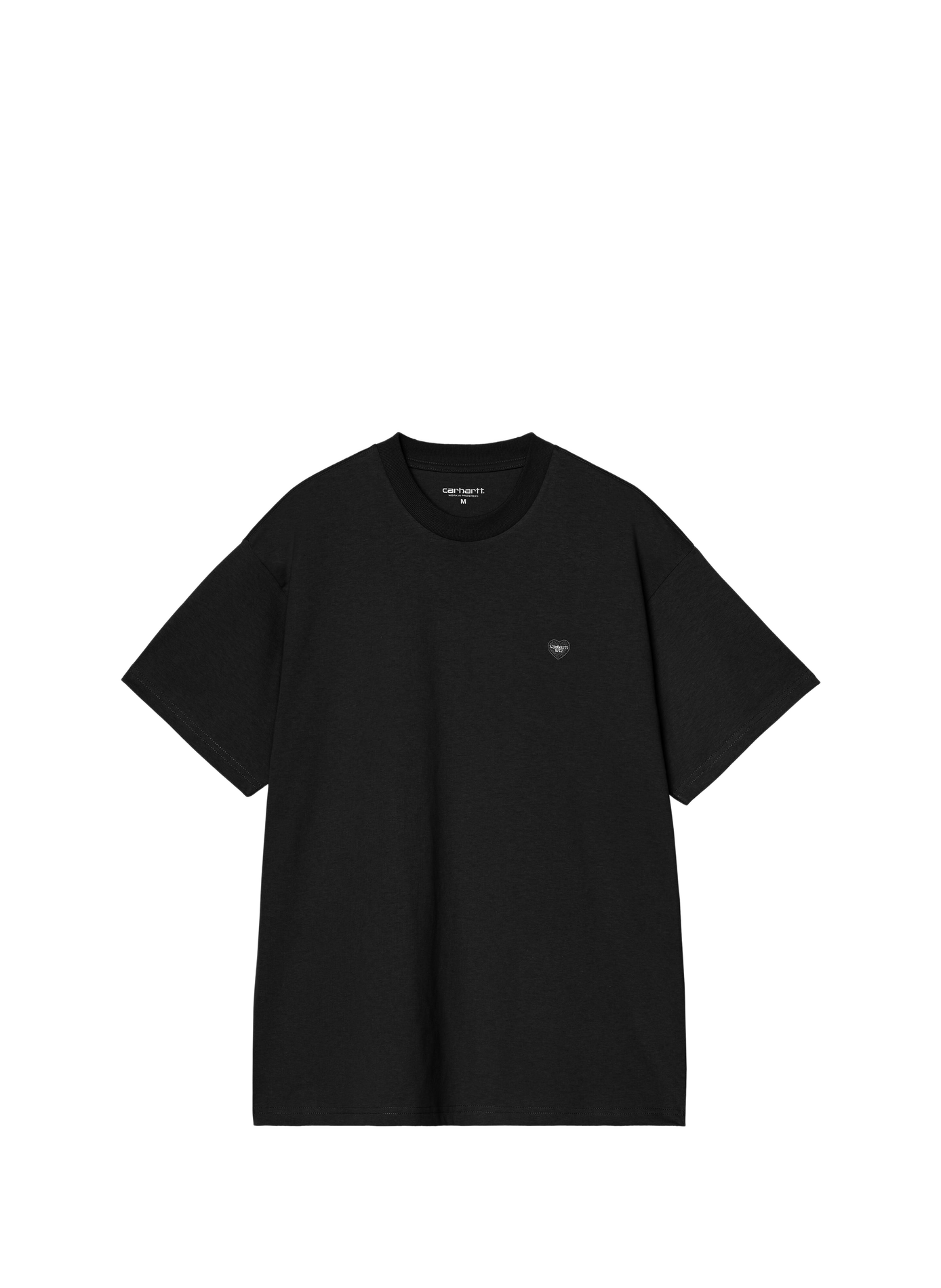 T-shirt small heart CARHARTT WIP Black