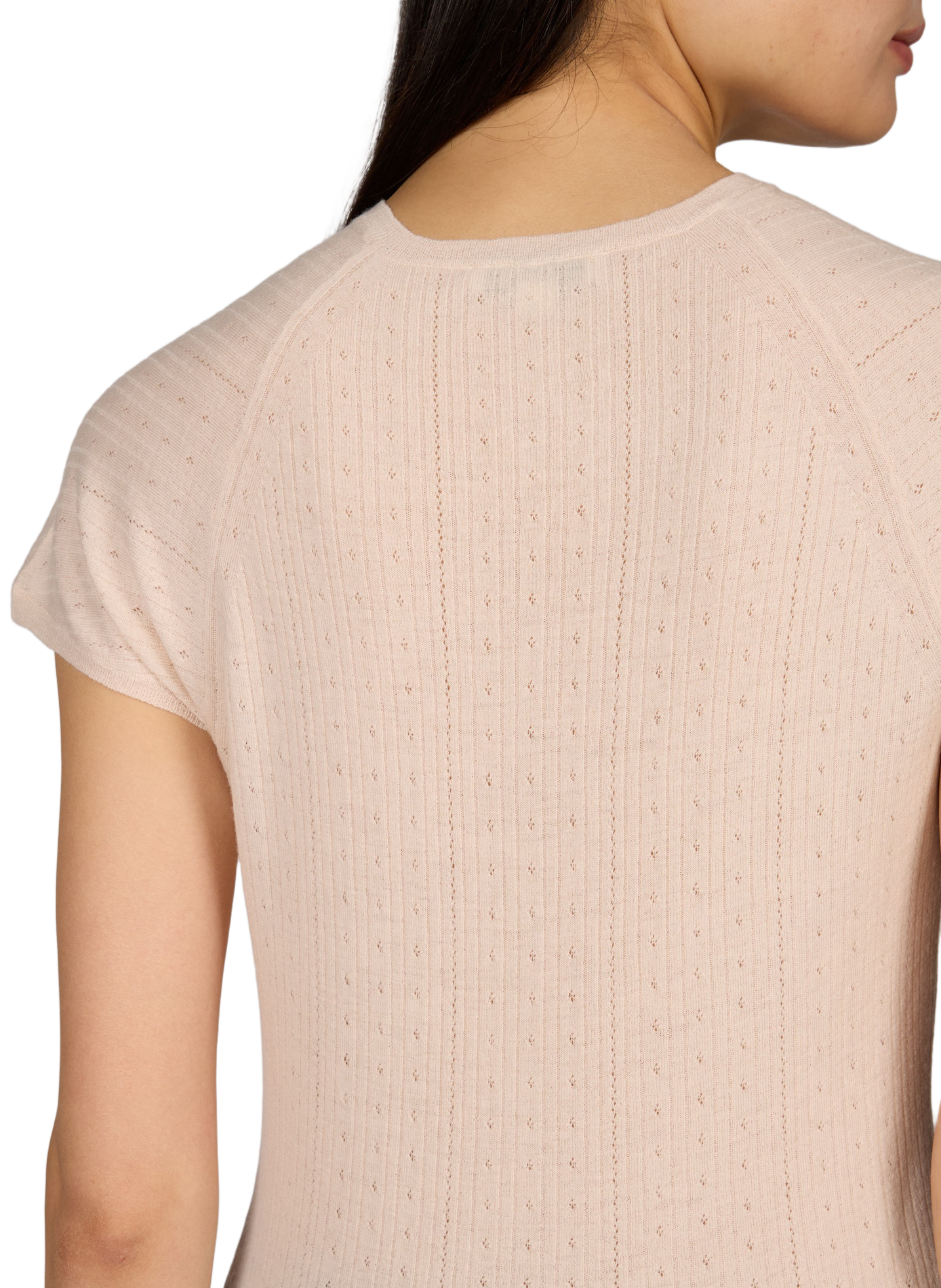 Wool V-neck top VINCE Beige