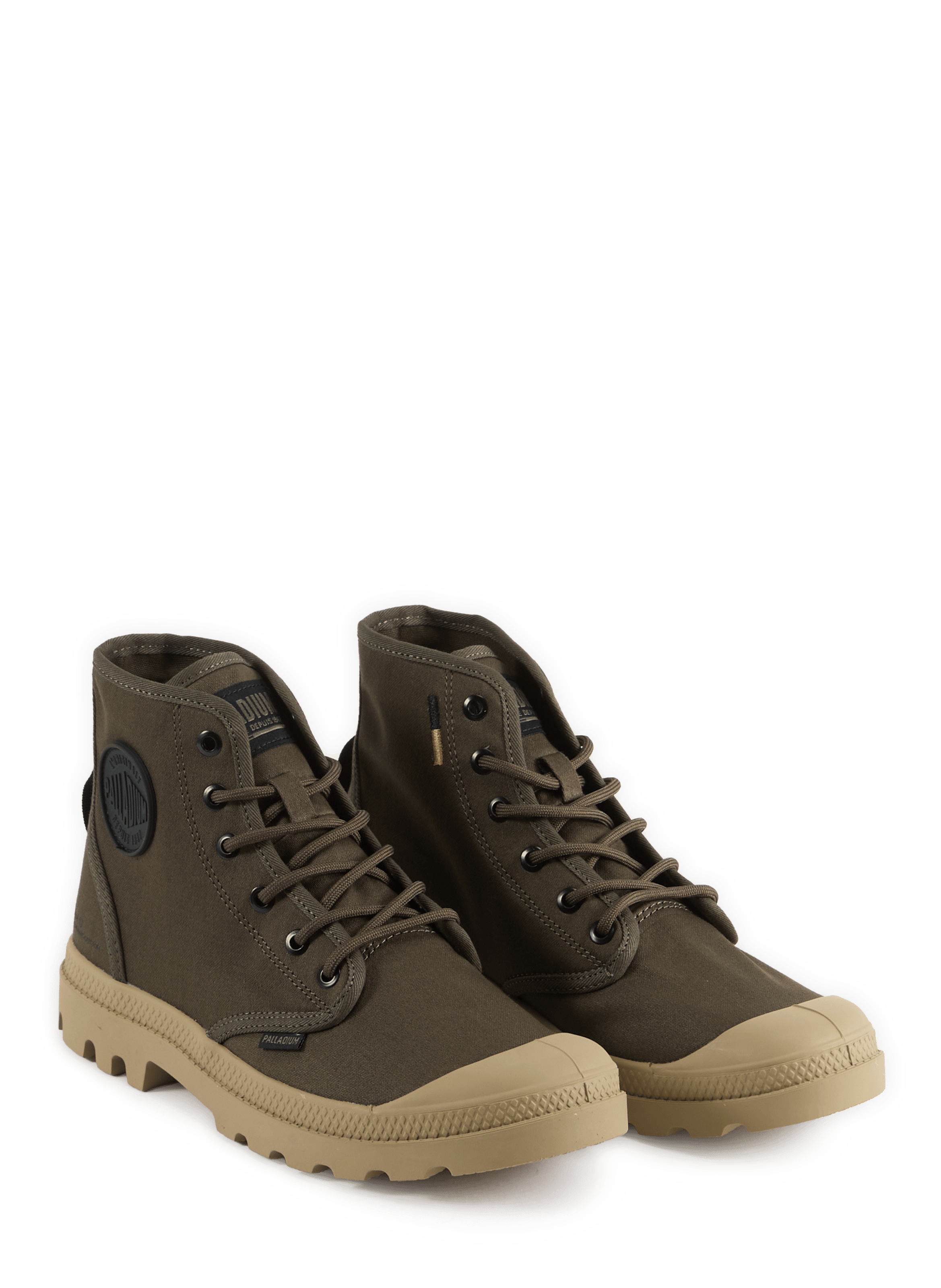 Cotton ankle boots PALLADIUM Grey