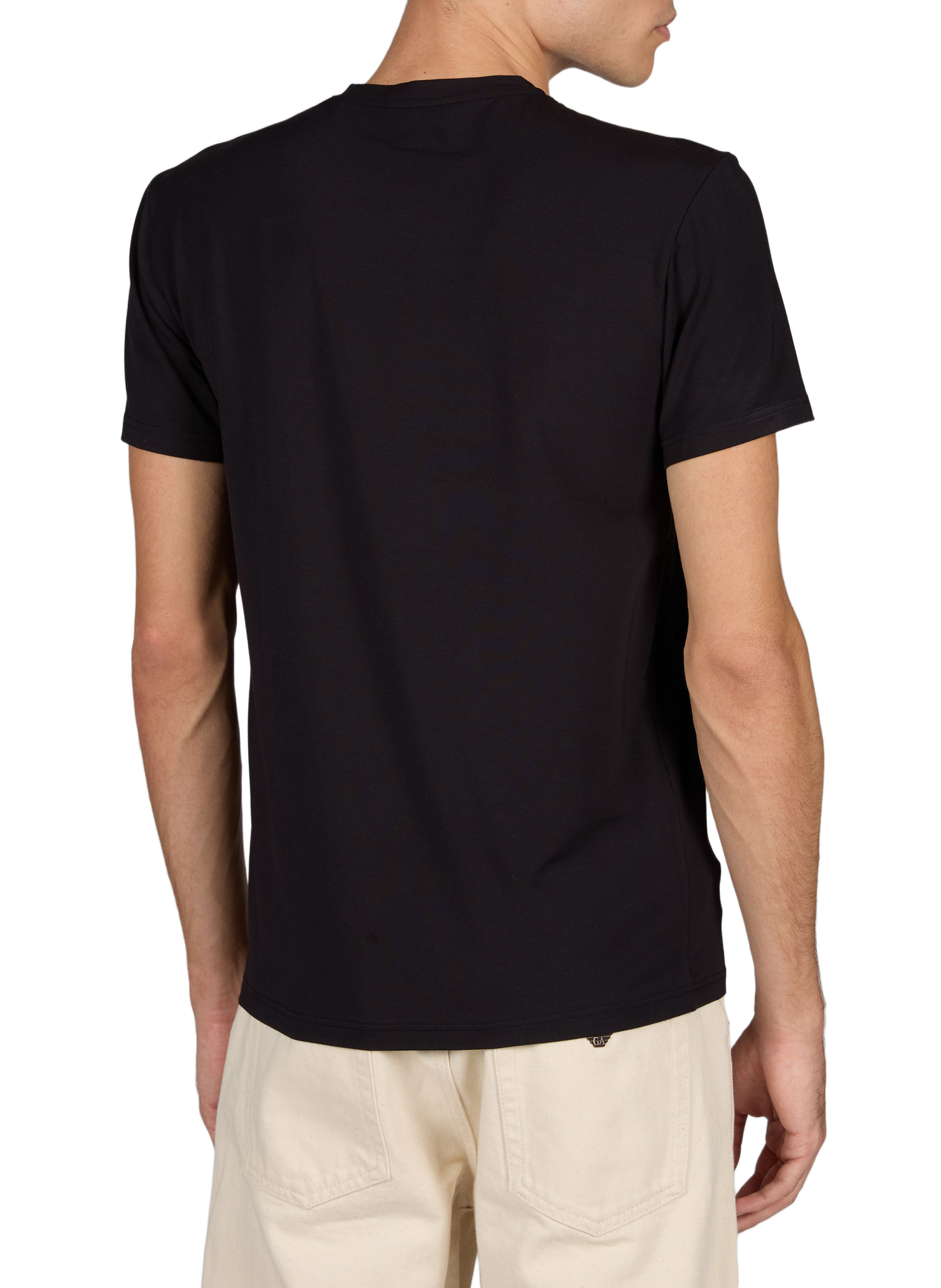 Round neck T-shirt EMPORIO ARMANI Black