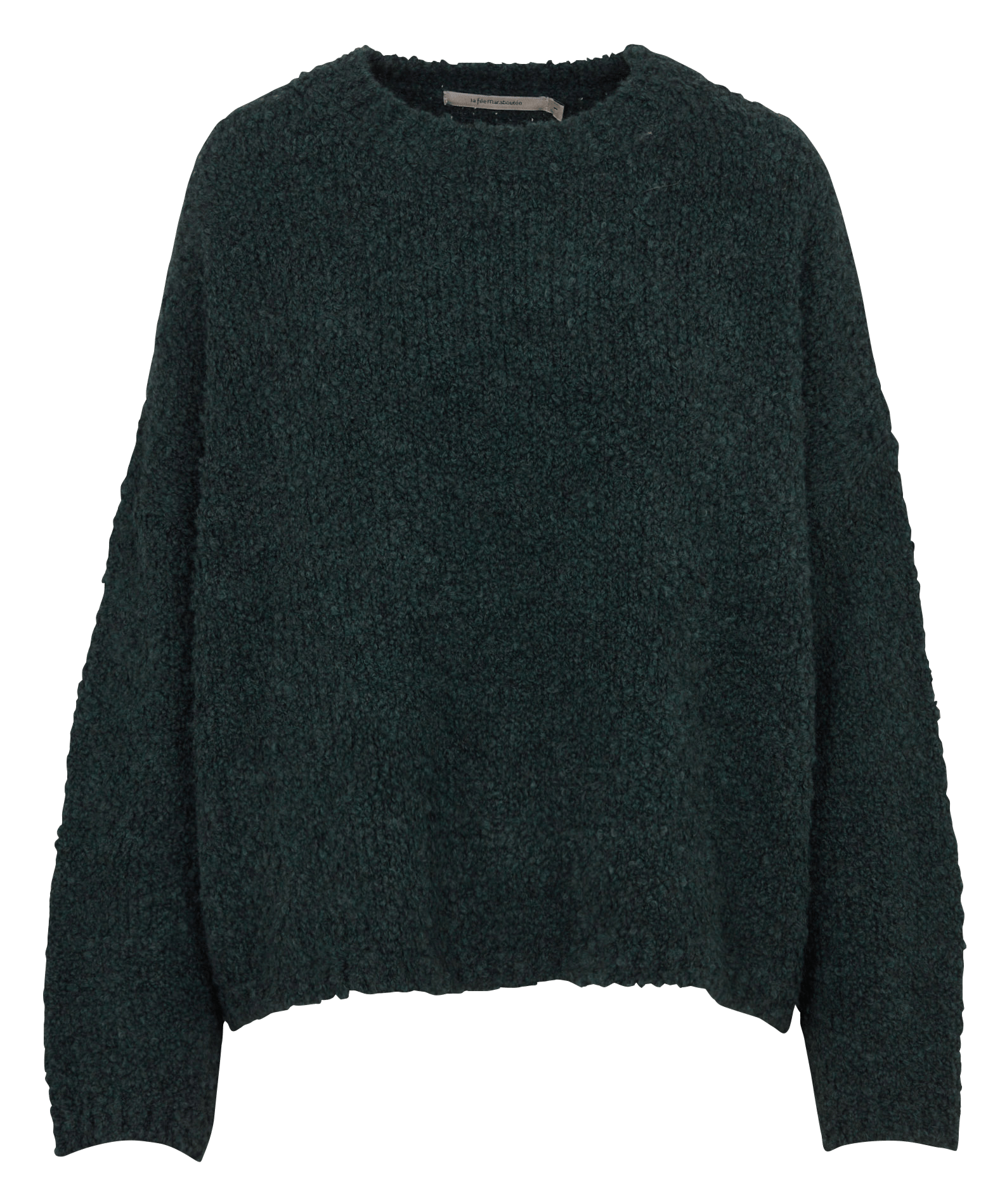 Oversized trui van wolmix LA FEE MARABOUTEE Groen