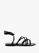 Sandales plates en cuir | K. JACQUES