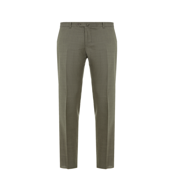 Emporio Armani Slim-fit Trousers In Green