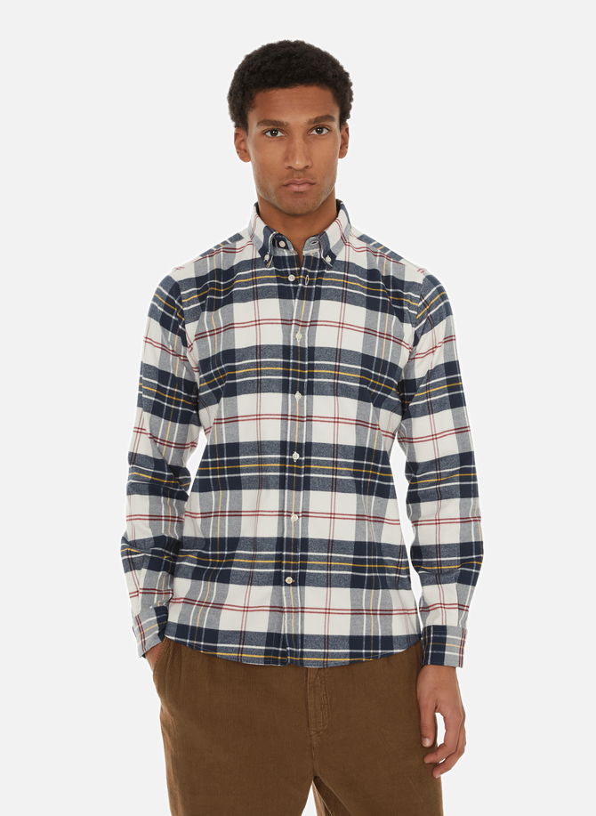 BARBOUR cotton checked shirt