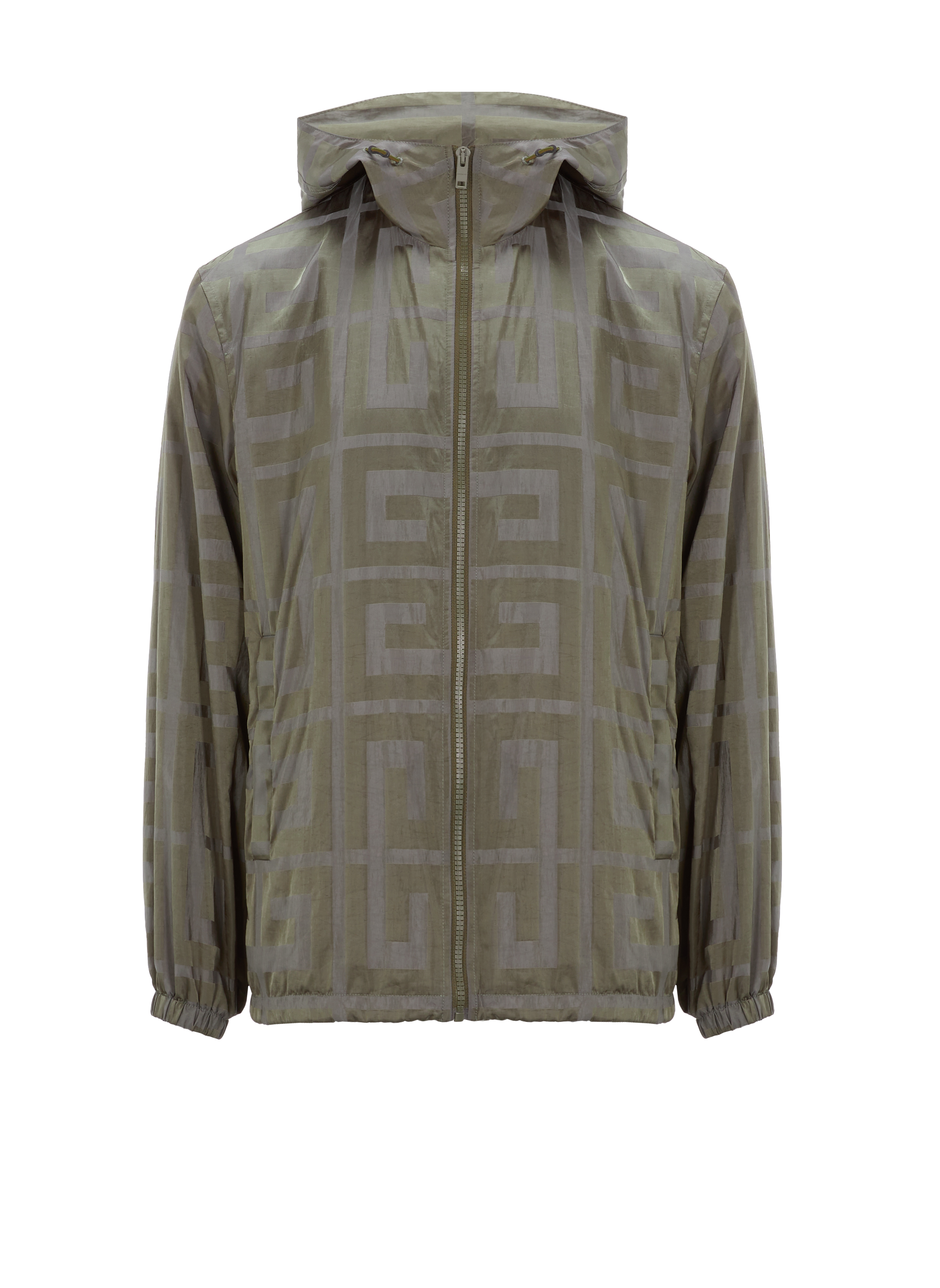 Veste légère imprimée logo GIVENCHY Vert