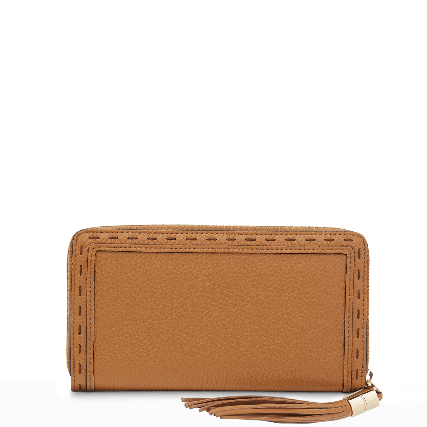 Portefeuille long zippé premier flirt de lancel en cuir LANCEL Marron