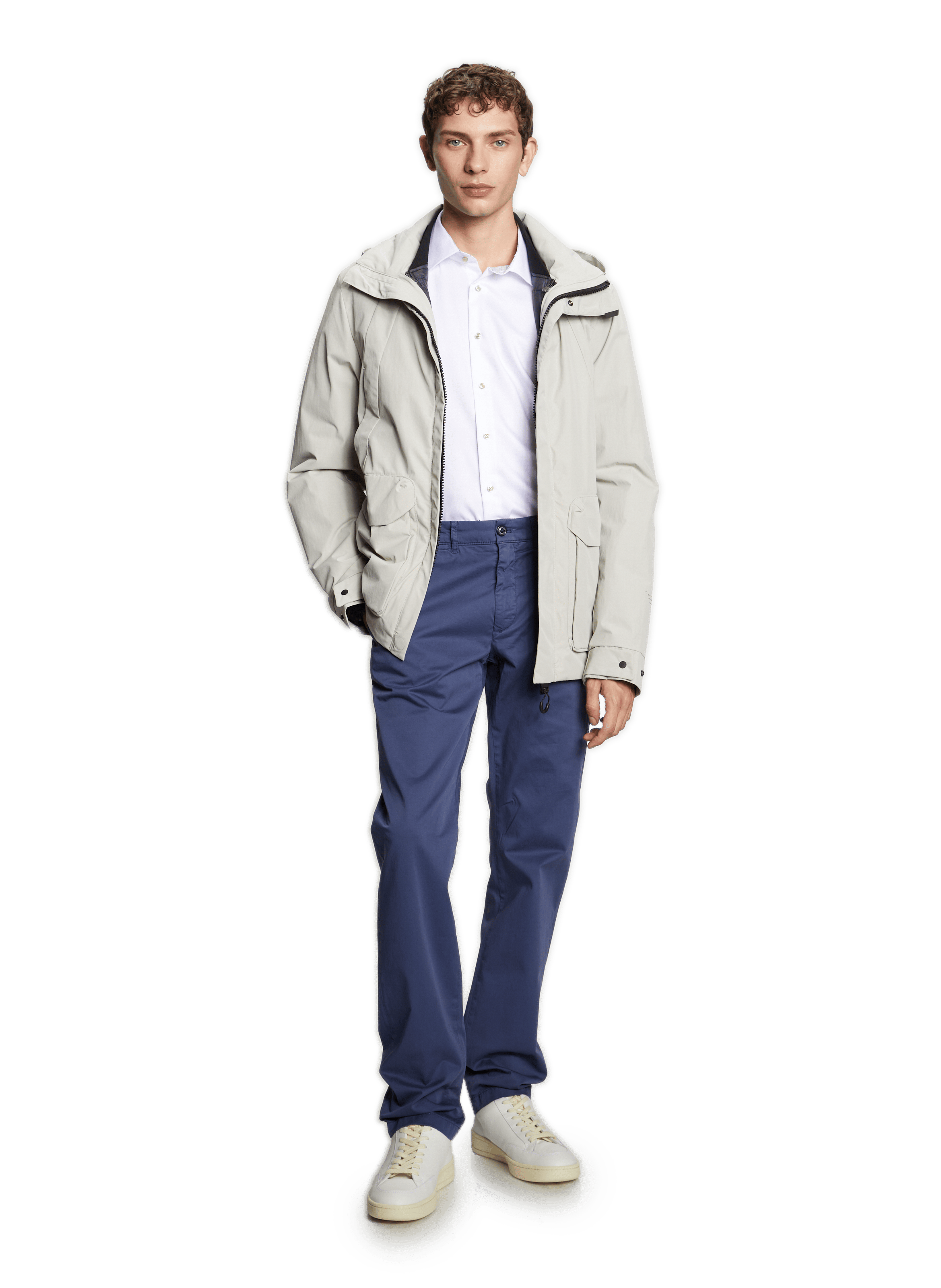 Cotton poplin shirt SEIDENSTICKER White