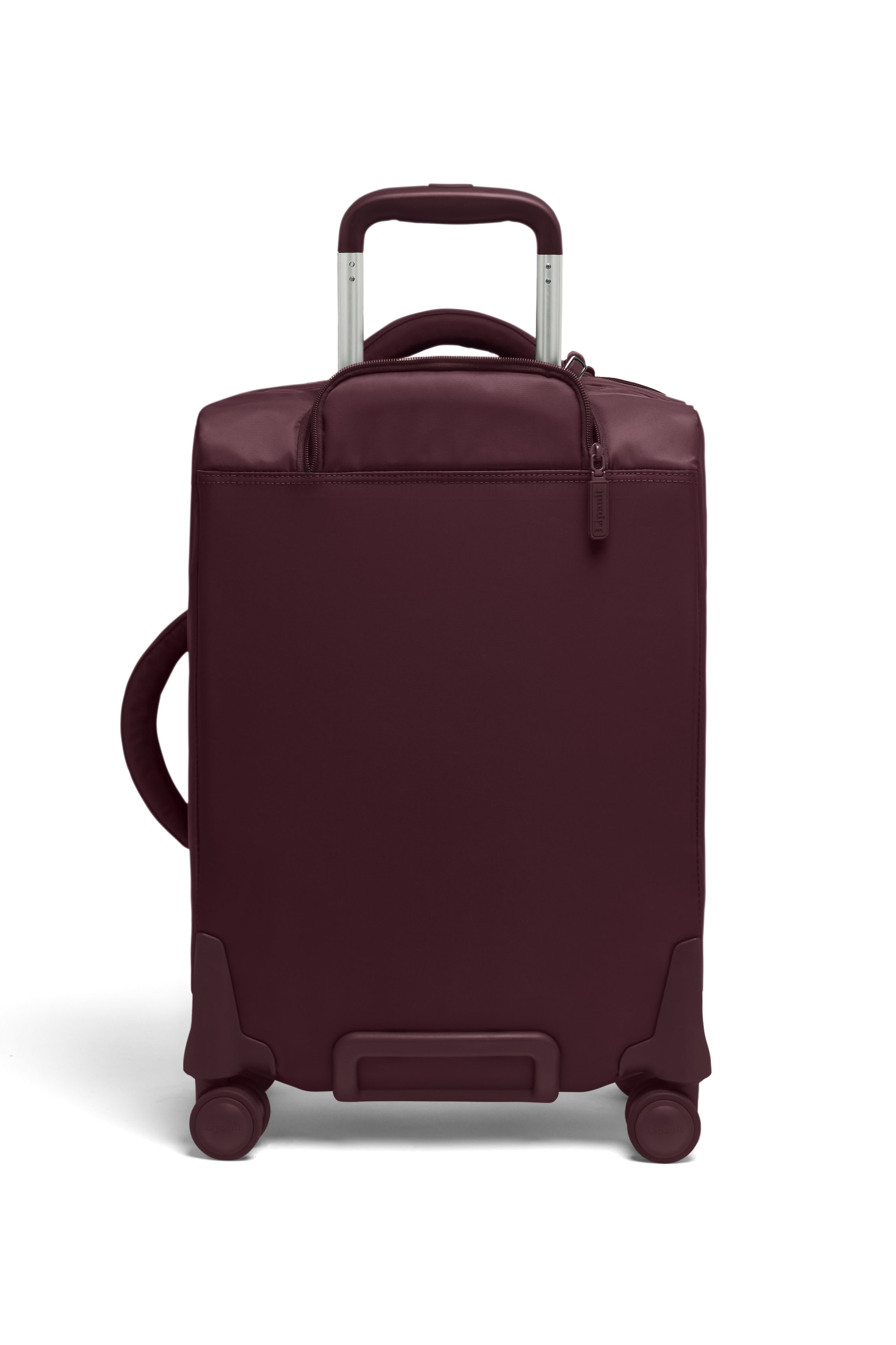 Plume valise 4 roues taille s LIPAULT PARIS Rouge