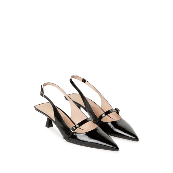 Slingback en cuir Charlotte