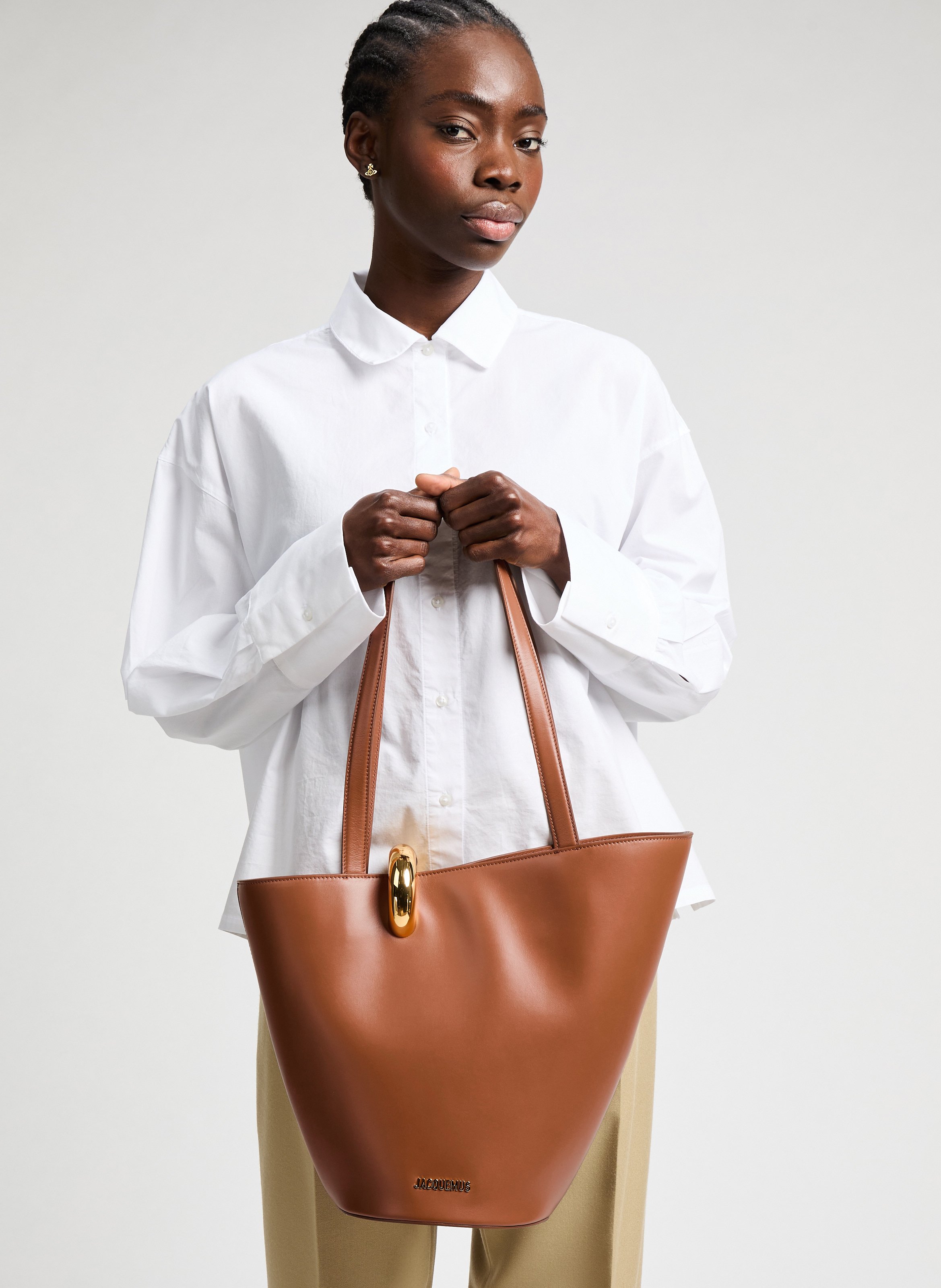 The average Bambola JACQUEMUS Brown