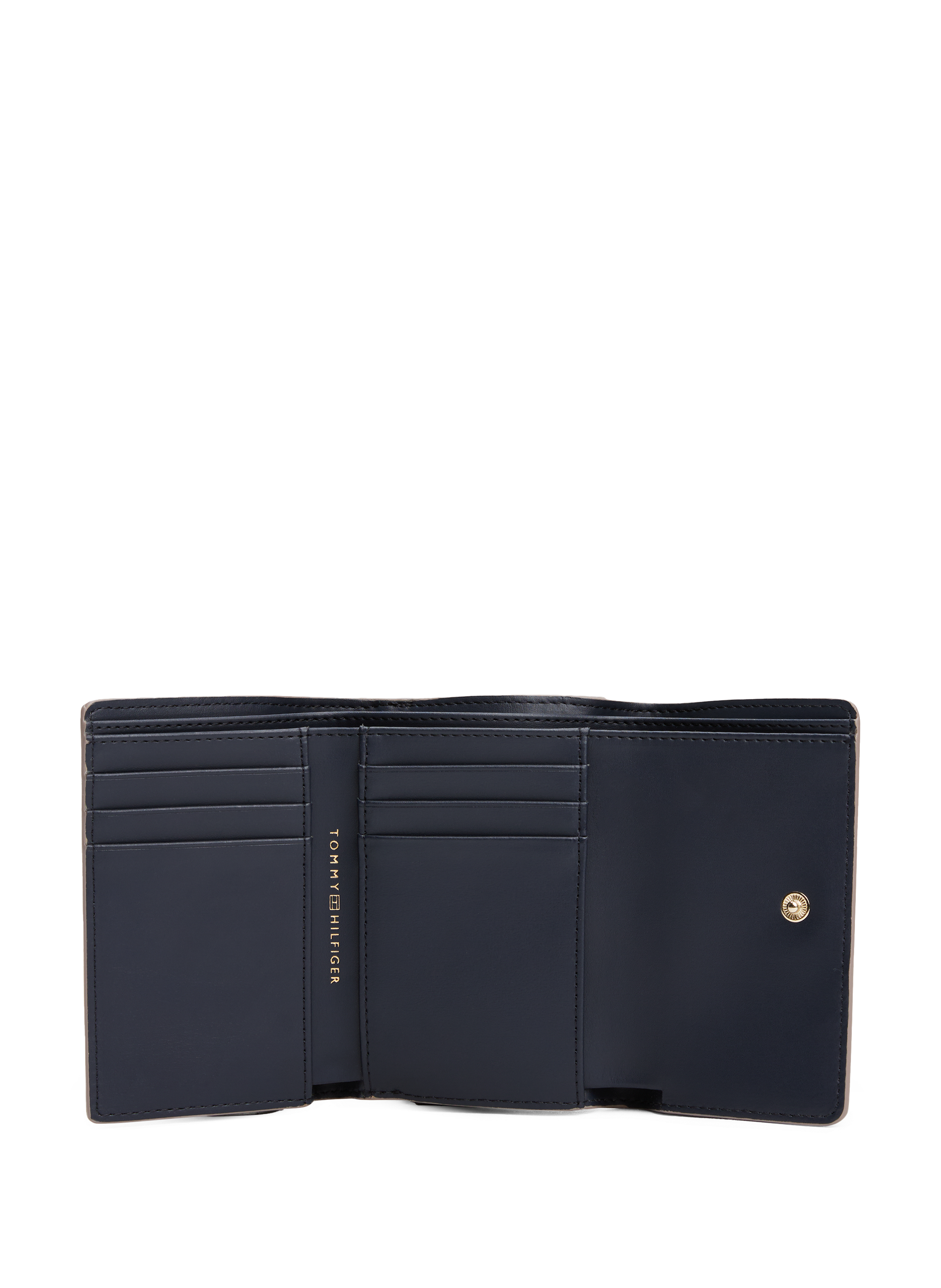 Portefeuille à trois volets TOMMY HILFIGER Beige