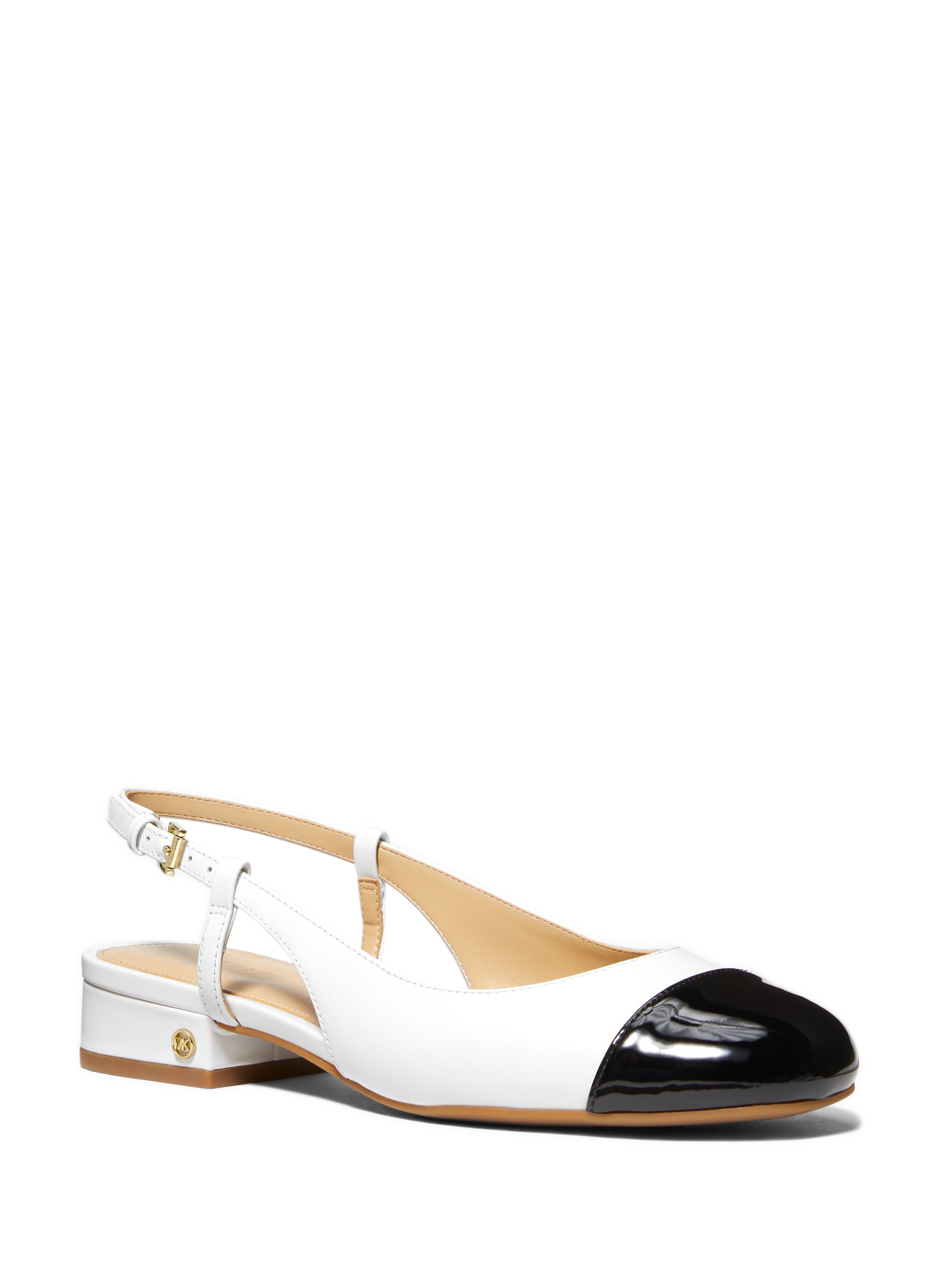 Leather slingbacks  MICHAEL KORS White