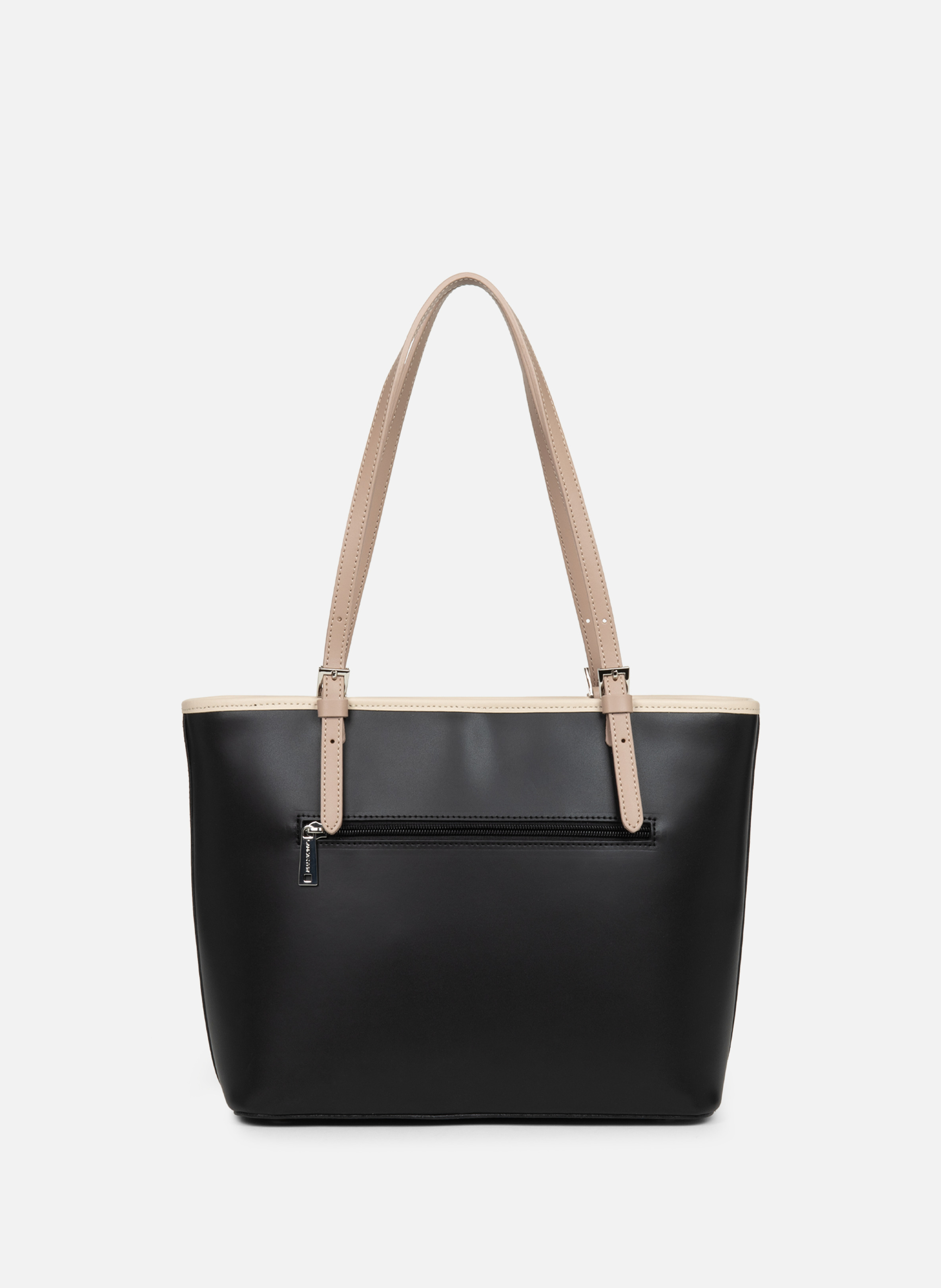 M tote bag - Smooth LANCASTER Black