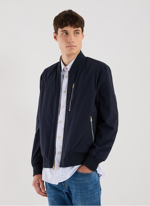 Blouson en laine Bleu by PAUL SMITH PAUL SMITH Blouson en laine Bleu