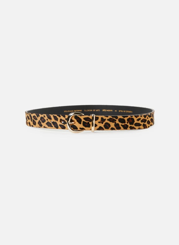 Suede leather belt Multicolour by SAISON 1865 SAISON 1865 Suede leather belt Multicolour