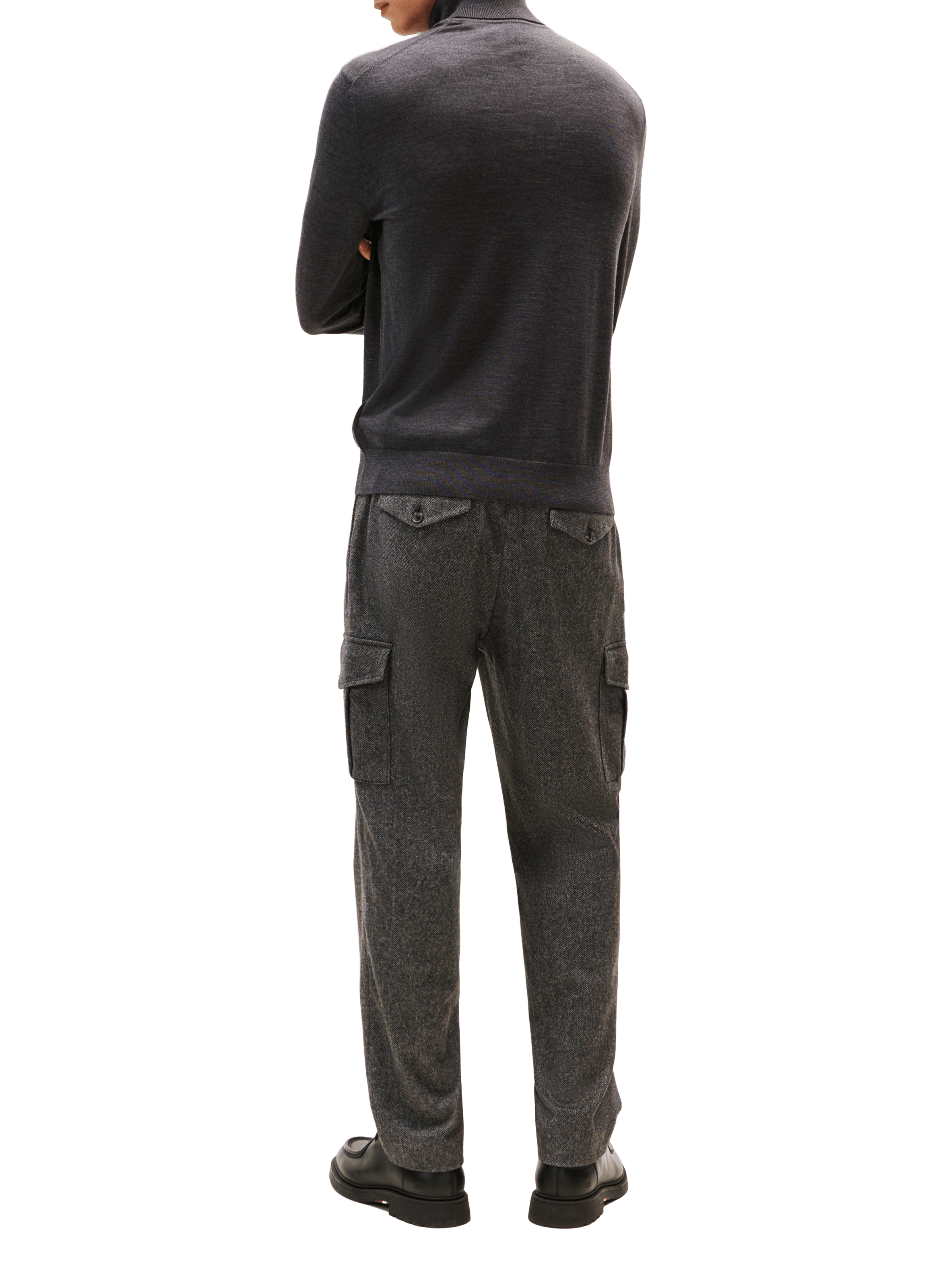 Roll-neck wool Jumper  TOMMY HILFIGER Grey