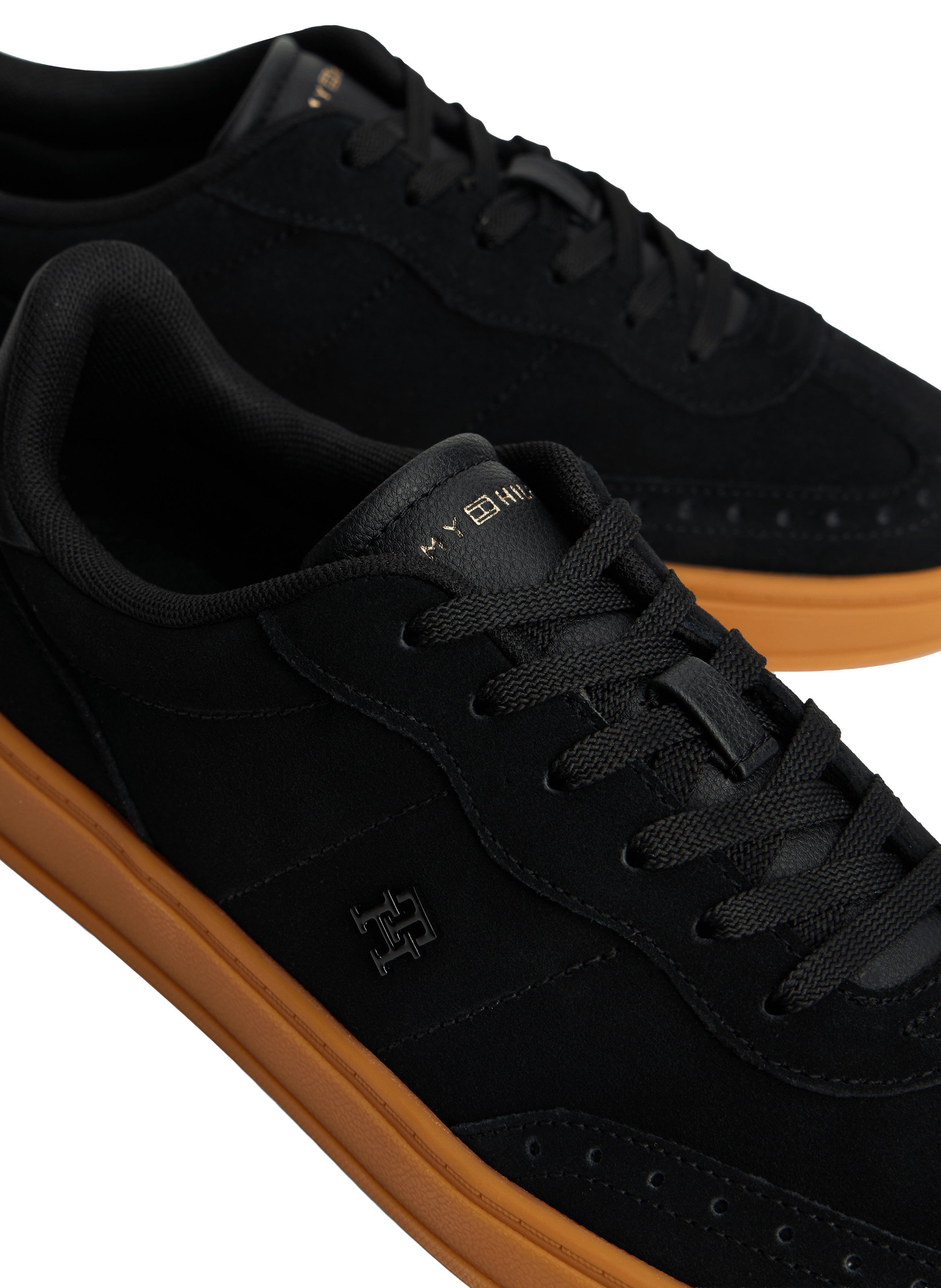 Baskets en cuir TOMMY HILFIGER Noir