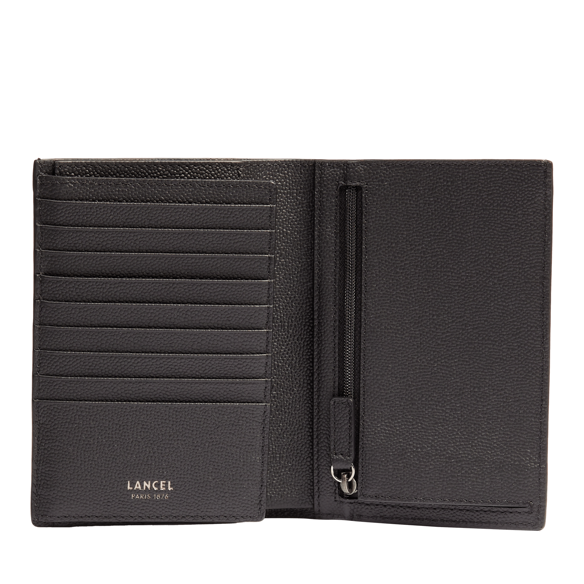 Portefeuille driver charlie de lancel en cuir LANCEL Noir