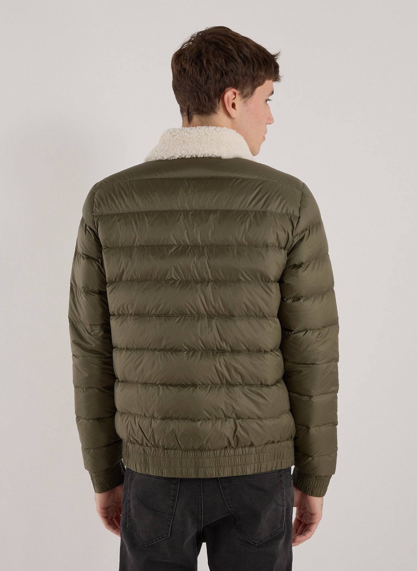 Doudoune col montant JOTT Kaki
