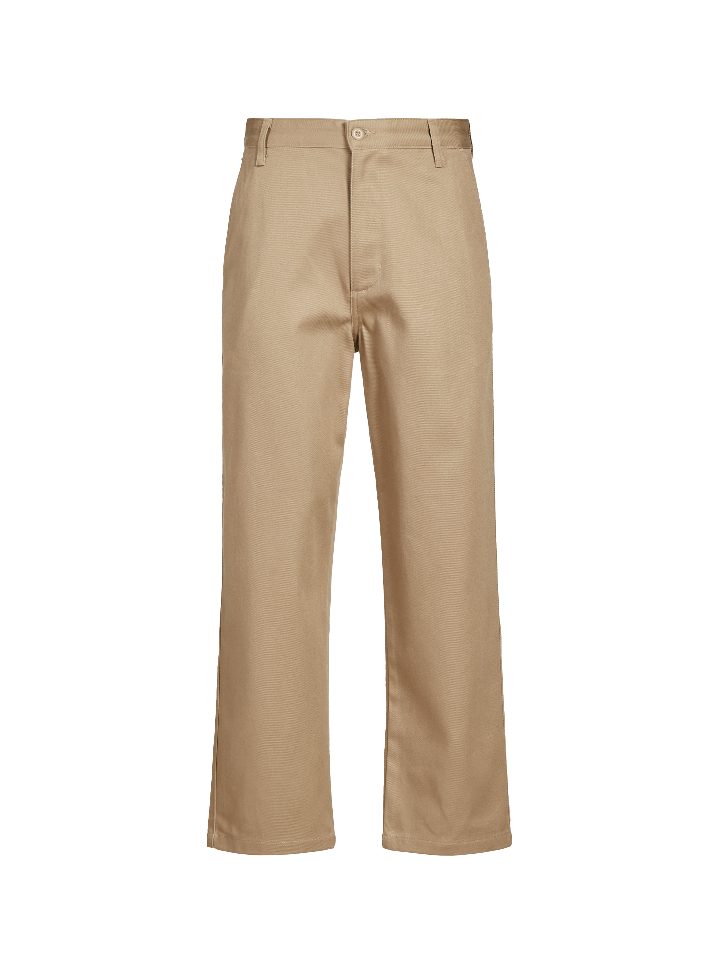 Loose cotton trousers CARHARTT WIP Beige