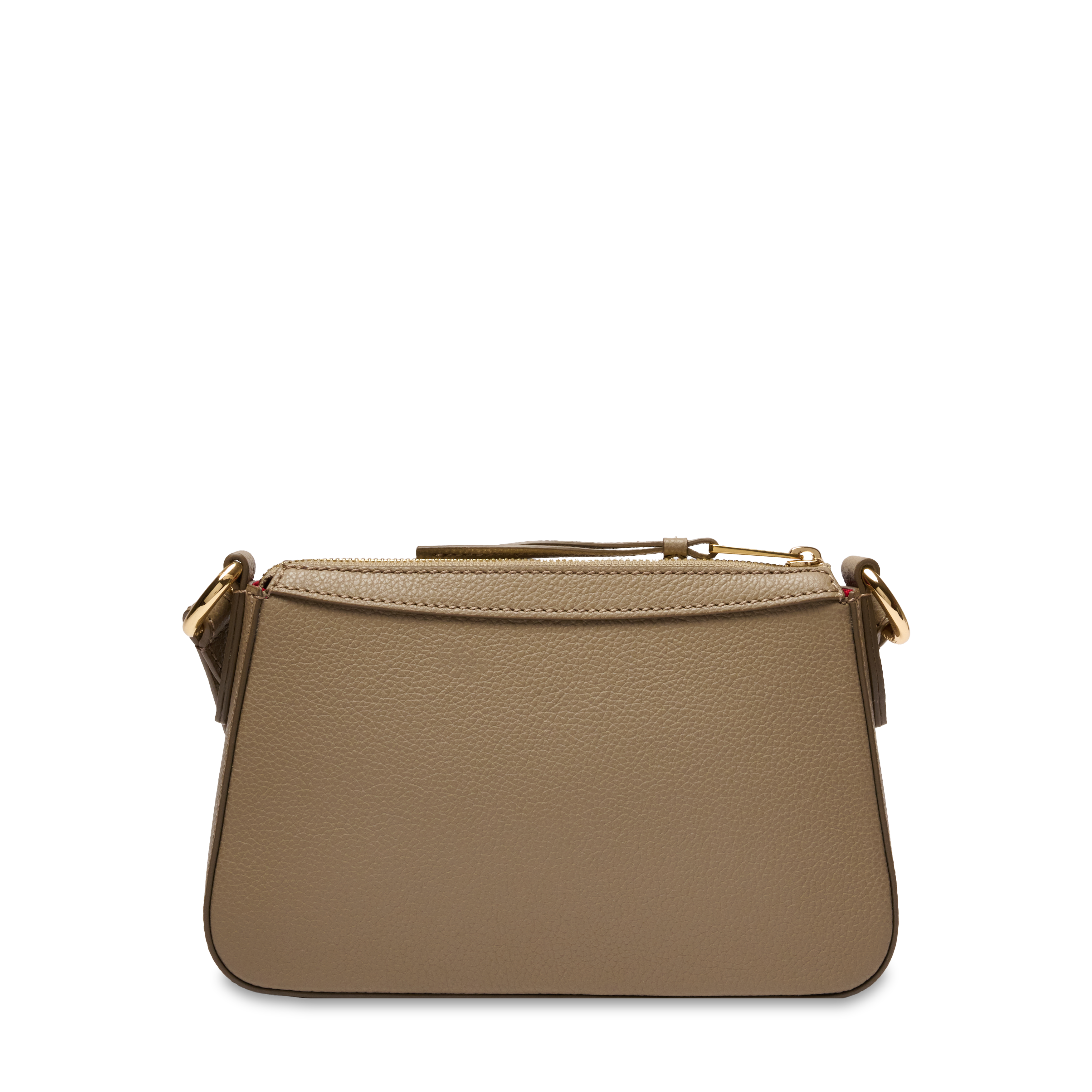Mini sac zippé faubourg de lancel en cuir LANCEL Beige