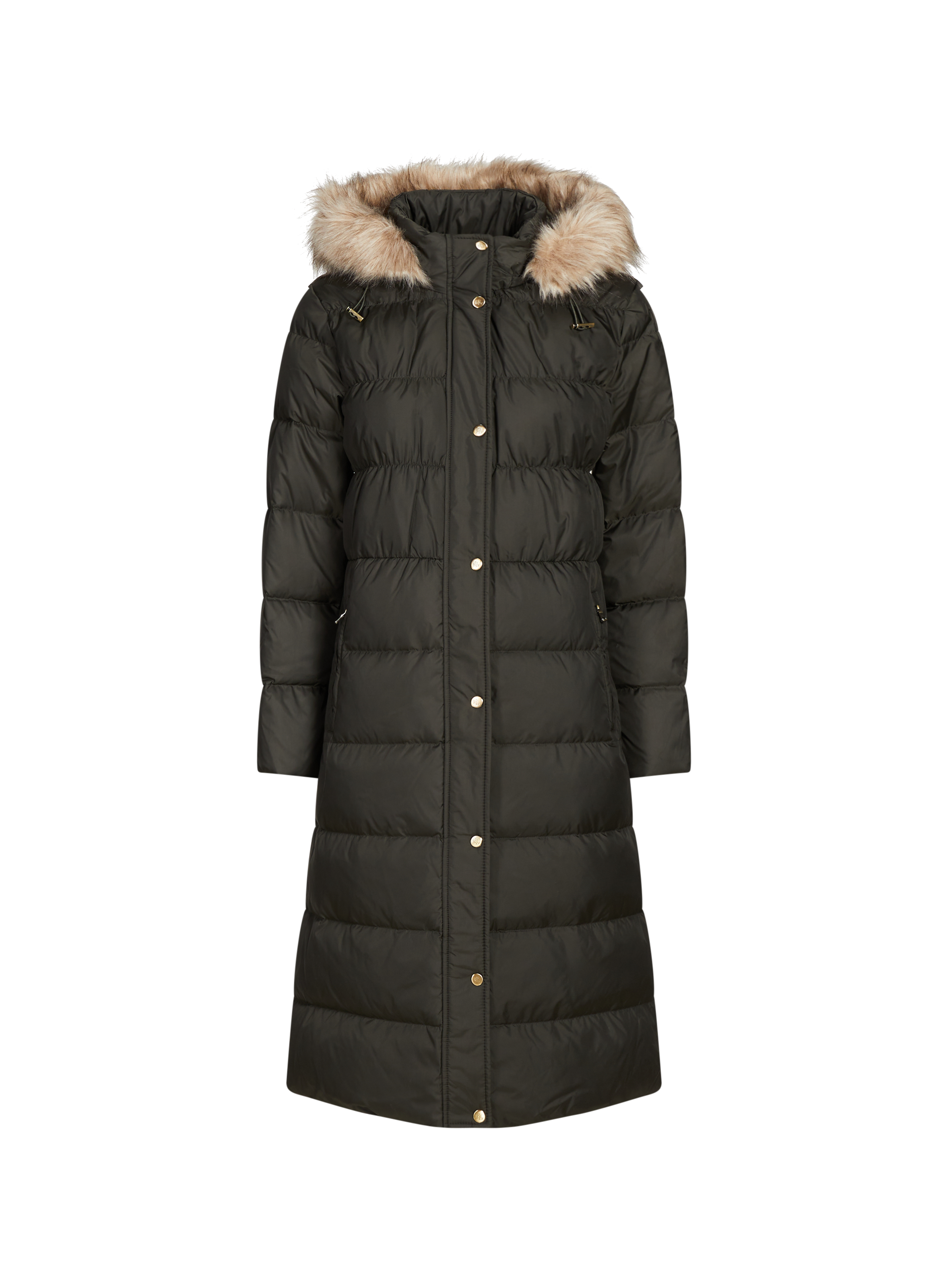 LAUREN Padded coat Black