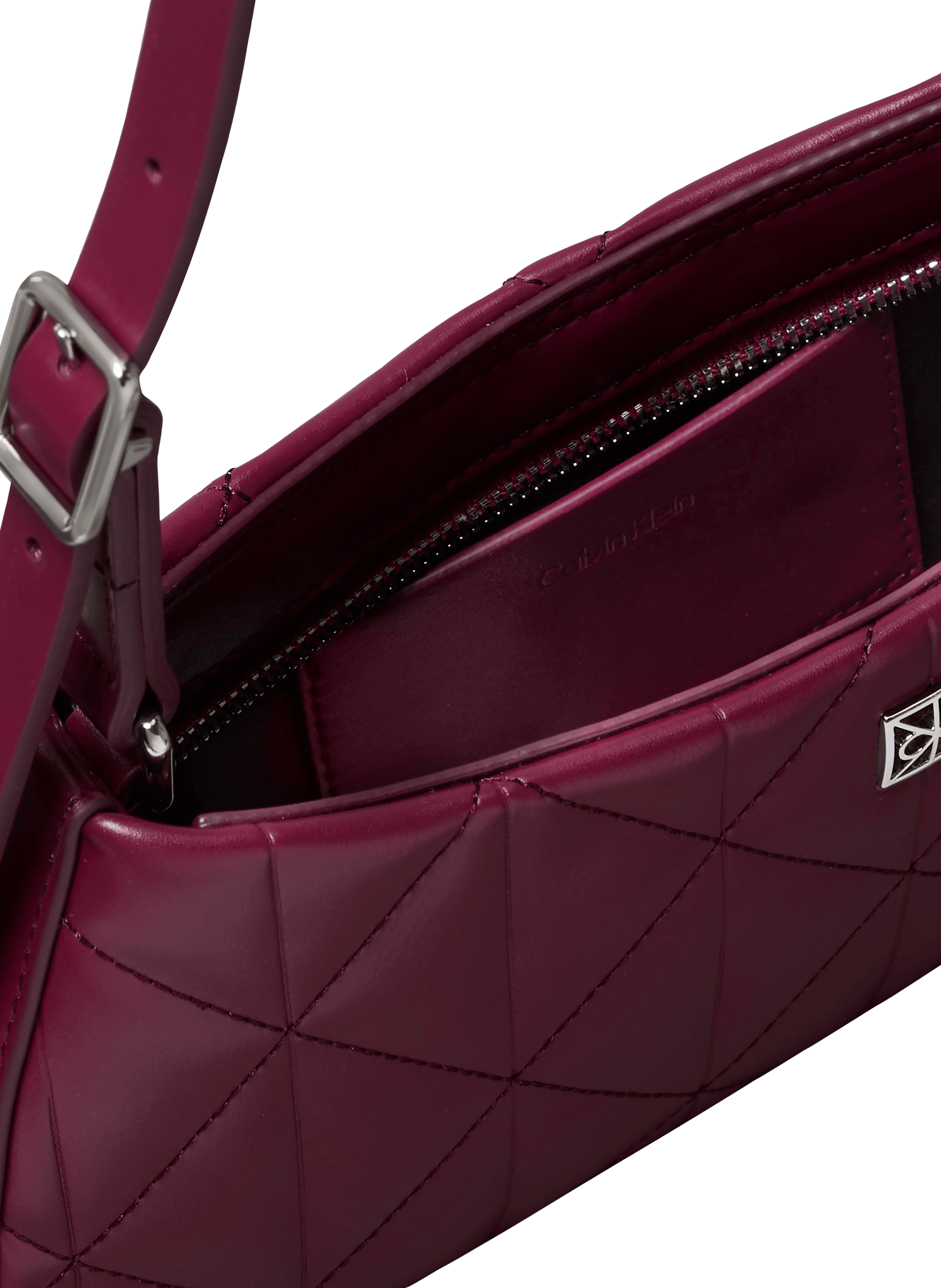 Quilted shoulder bag CALVIN KLEIN Red