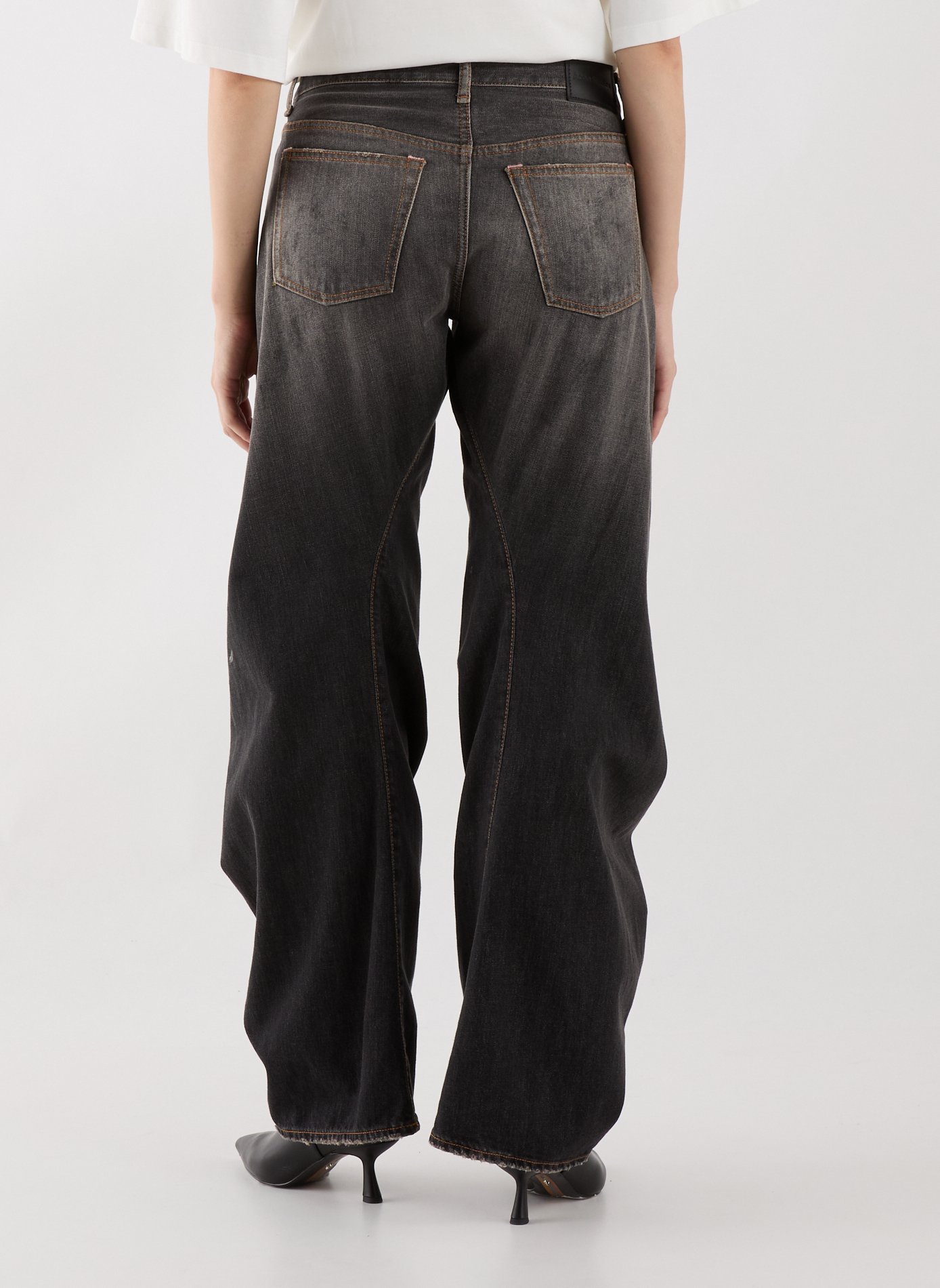 Jean ample ACNE STUDIOS Noir